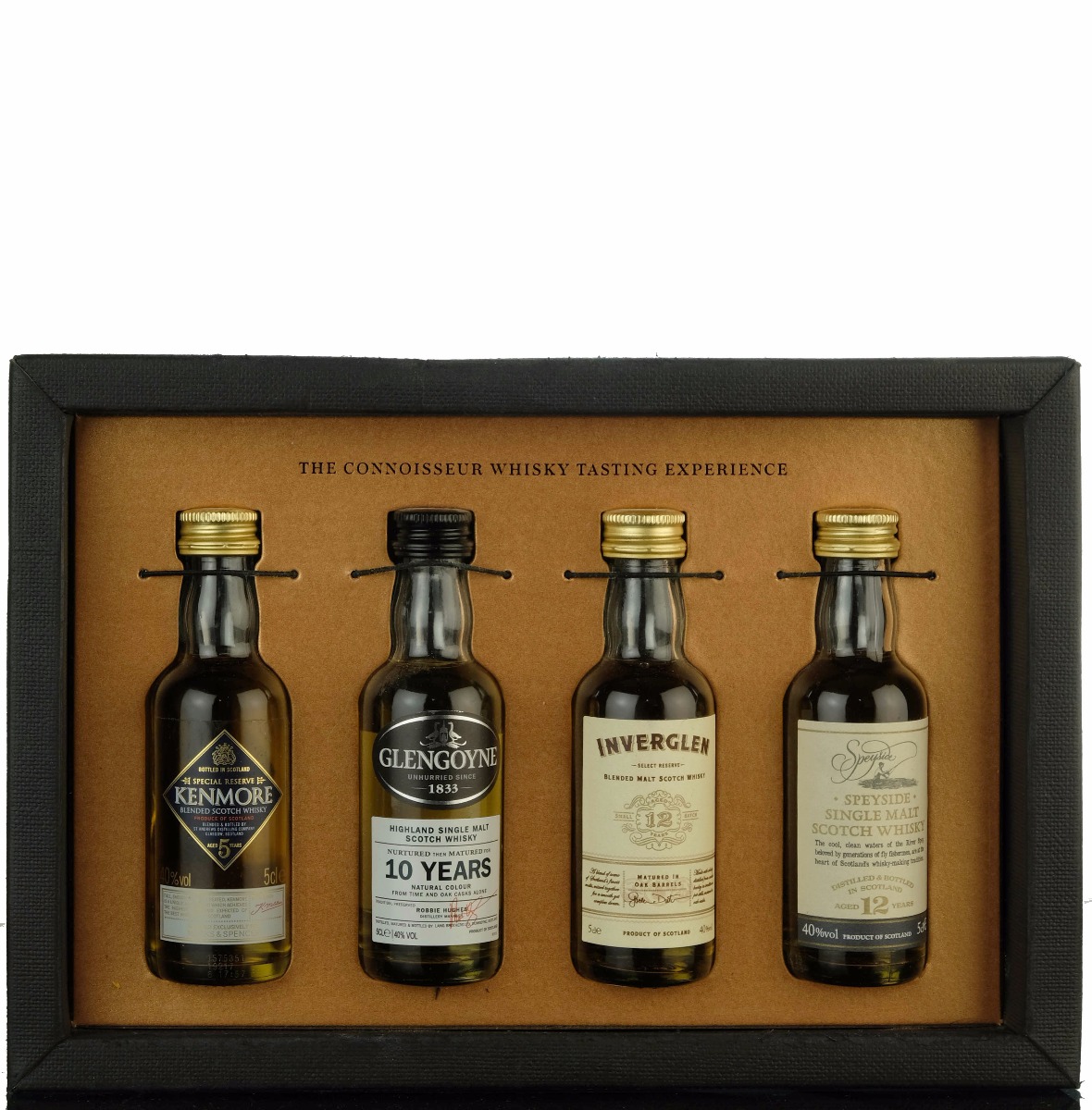 Connoisseurs Whisky Tasting Experience Miniature Set