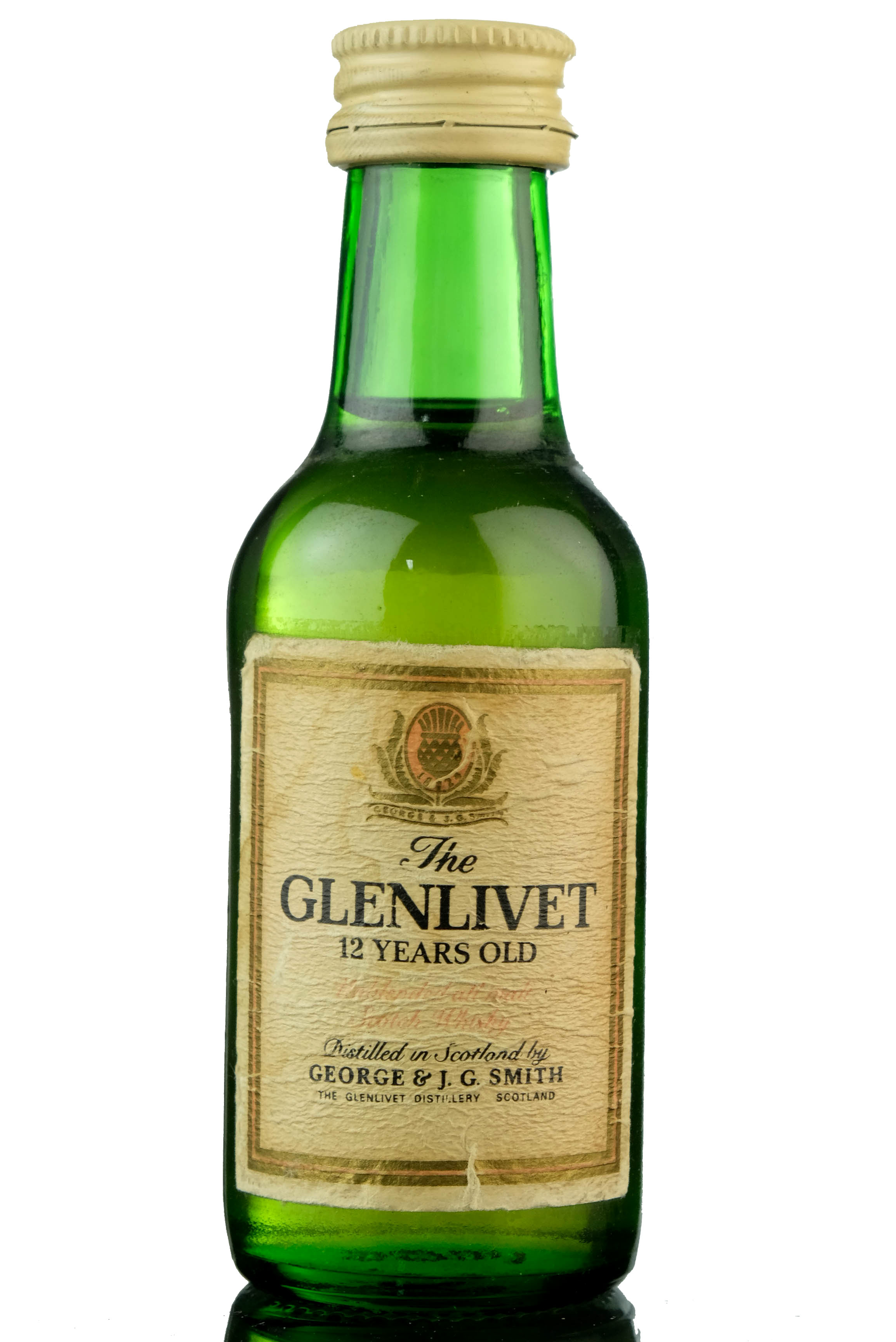 Glenlivet 12 Year Old - Unblended Miniature
