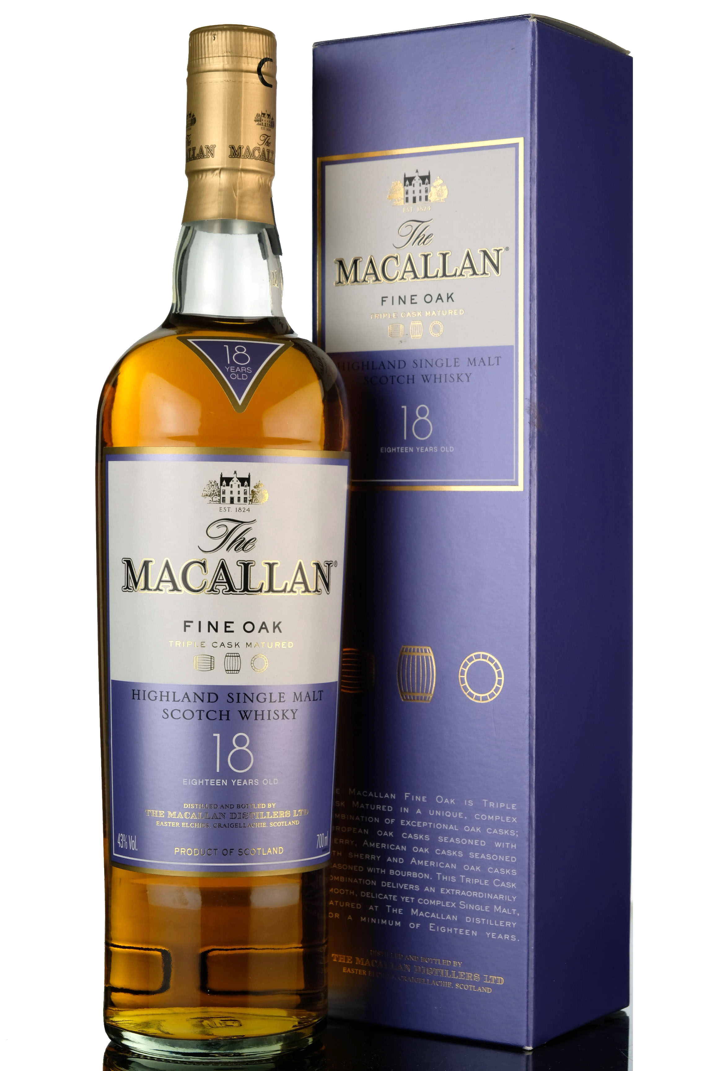 Macallan 18 Year Old - Fine Oak