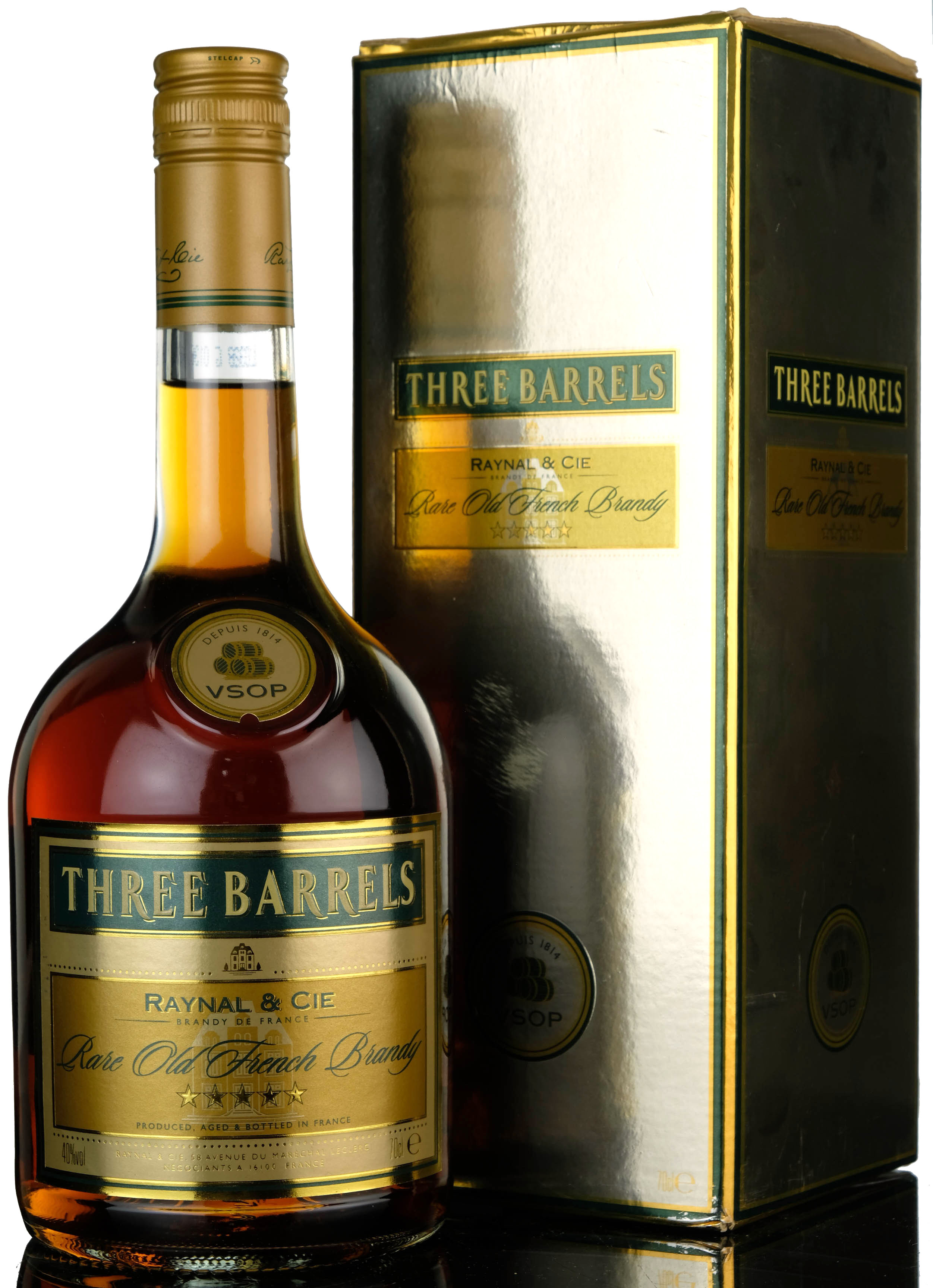 Three Barrels VSOP Brandy