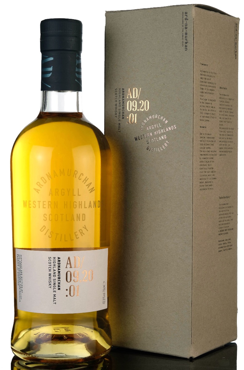 Ardnamurchan 2015 - AD/09.20:01 - Batch 1 - 2020 Release - Inaugural Single Malt
