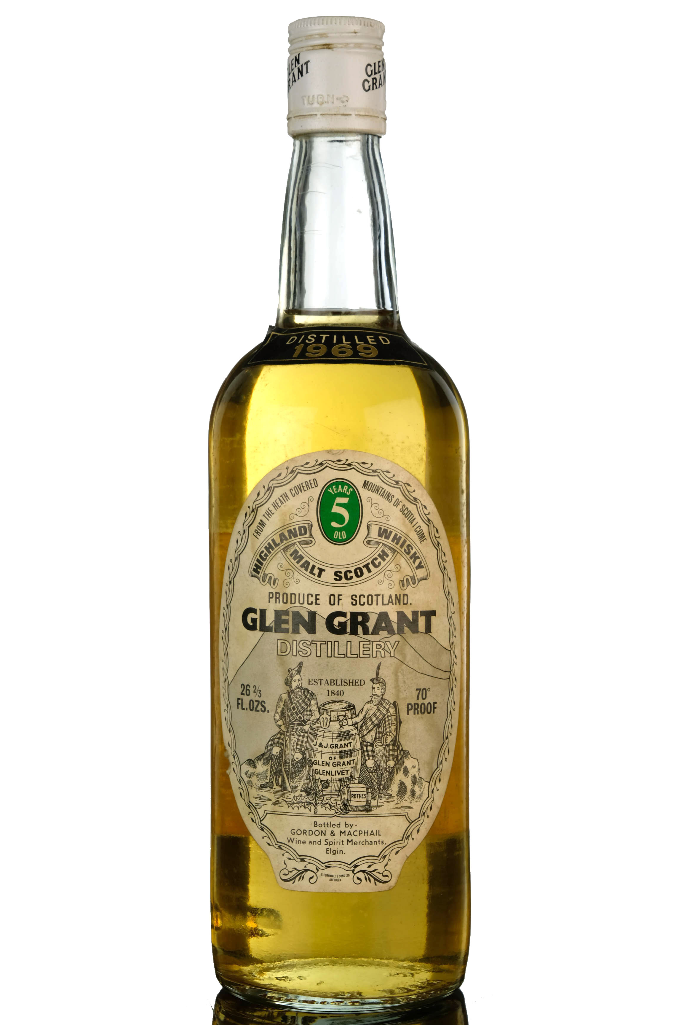 Glen Grant 1969 - 5 Year Old - Gordon & MacPhail