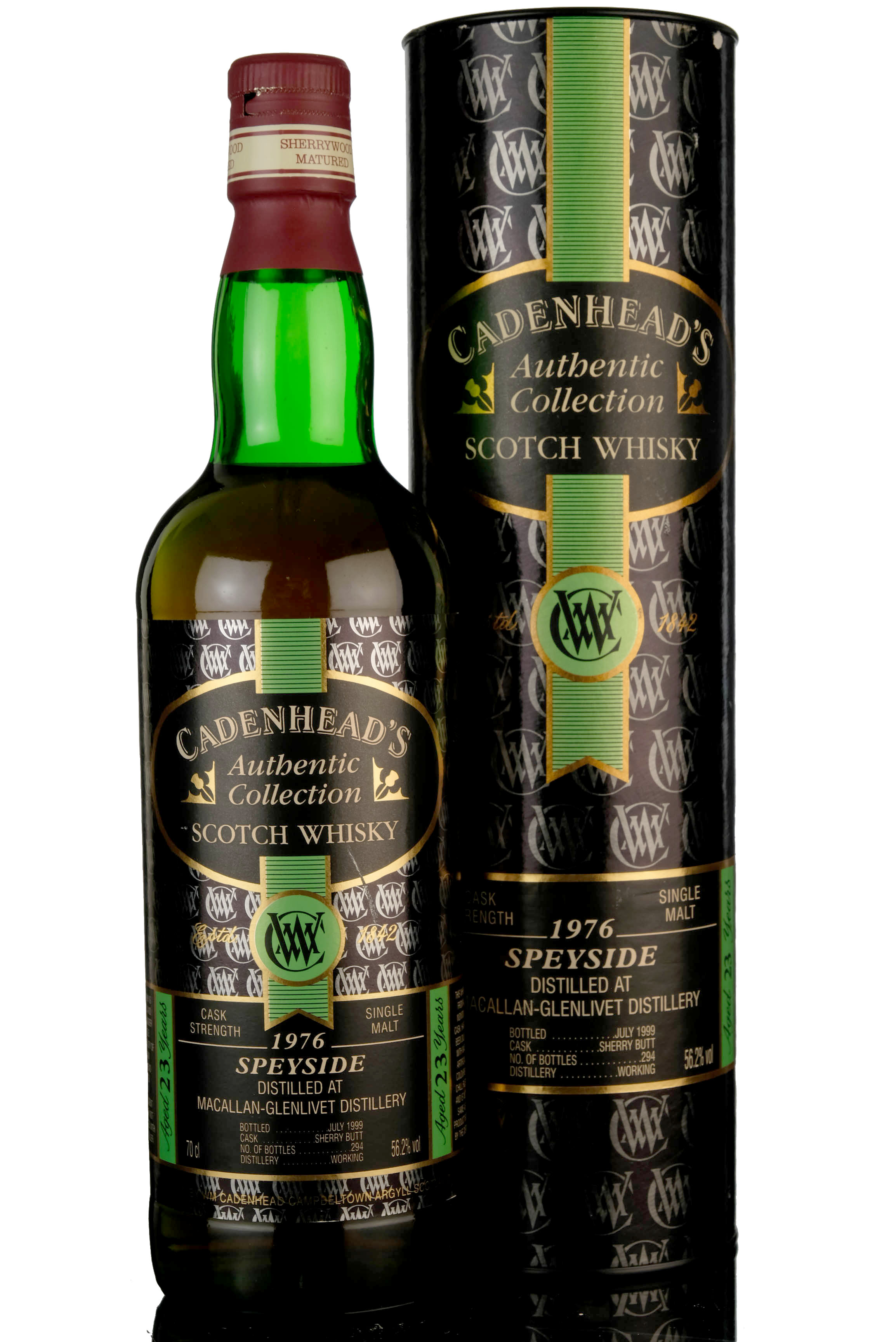 Macallanglenlivet 1976 - 1999 23 Cadenheads Authentic Collection