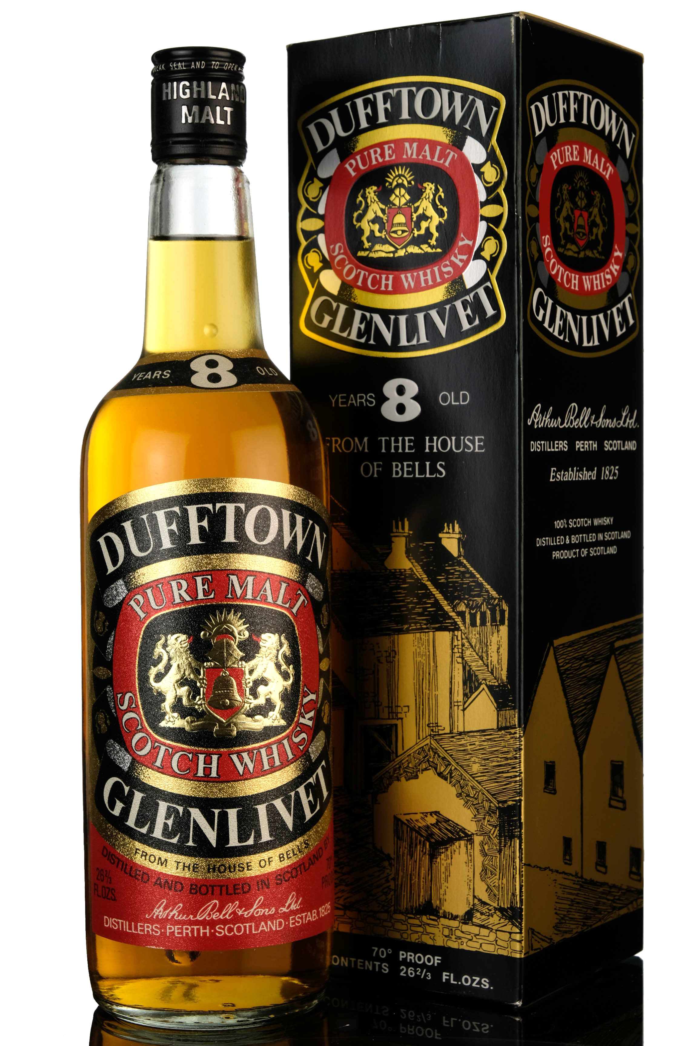 Dufftown-Glenlivet 8 Year Old - Late 1970s