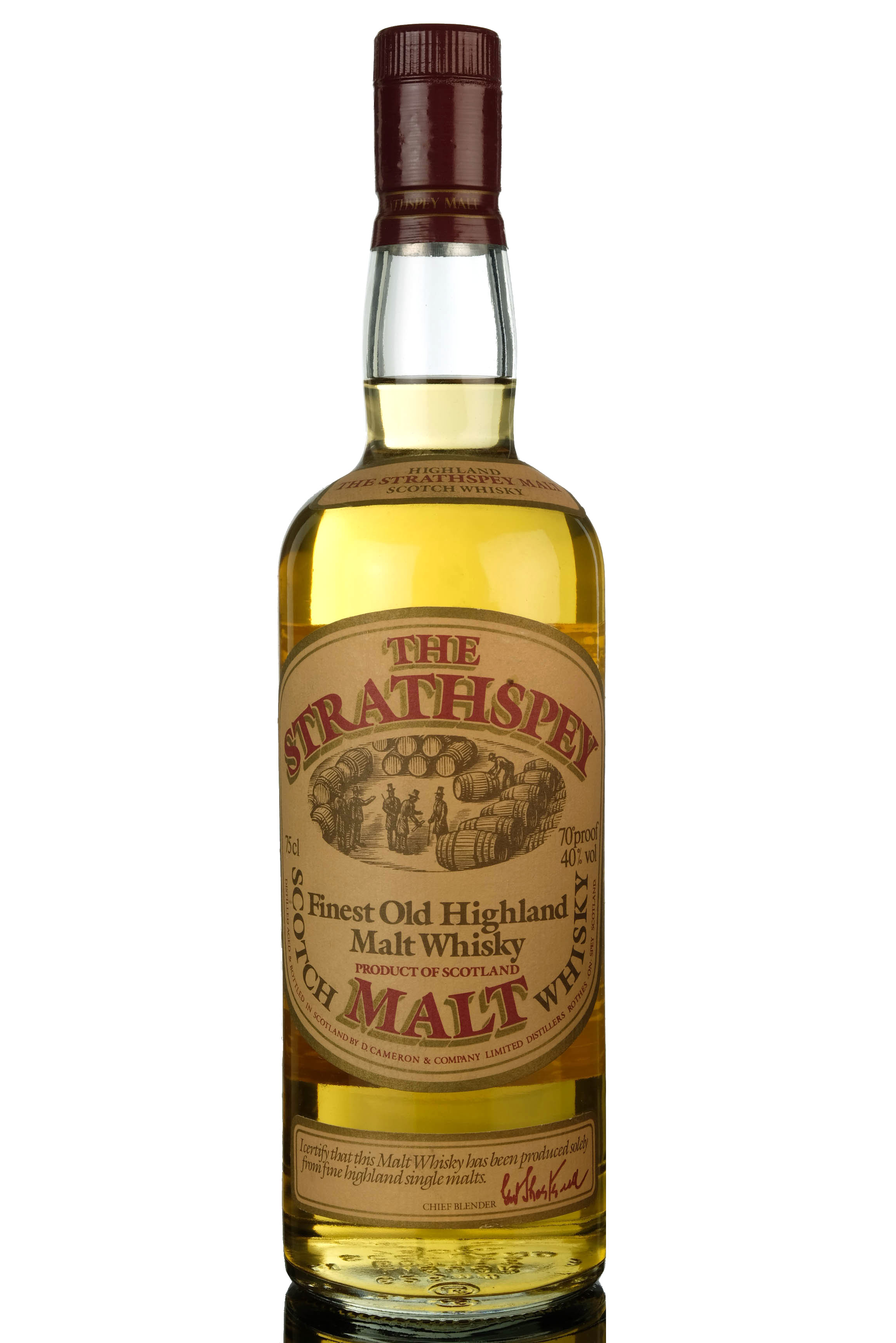 Strathspey Malt - Circa 1980
