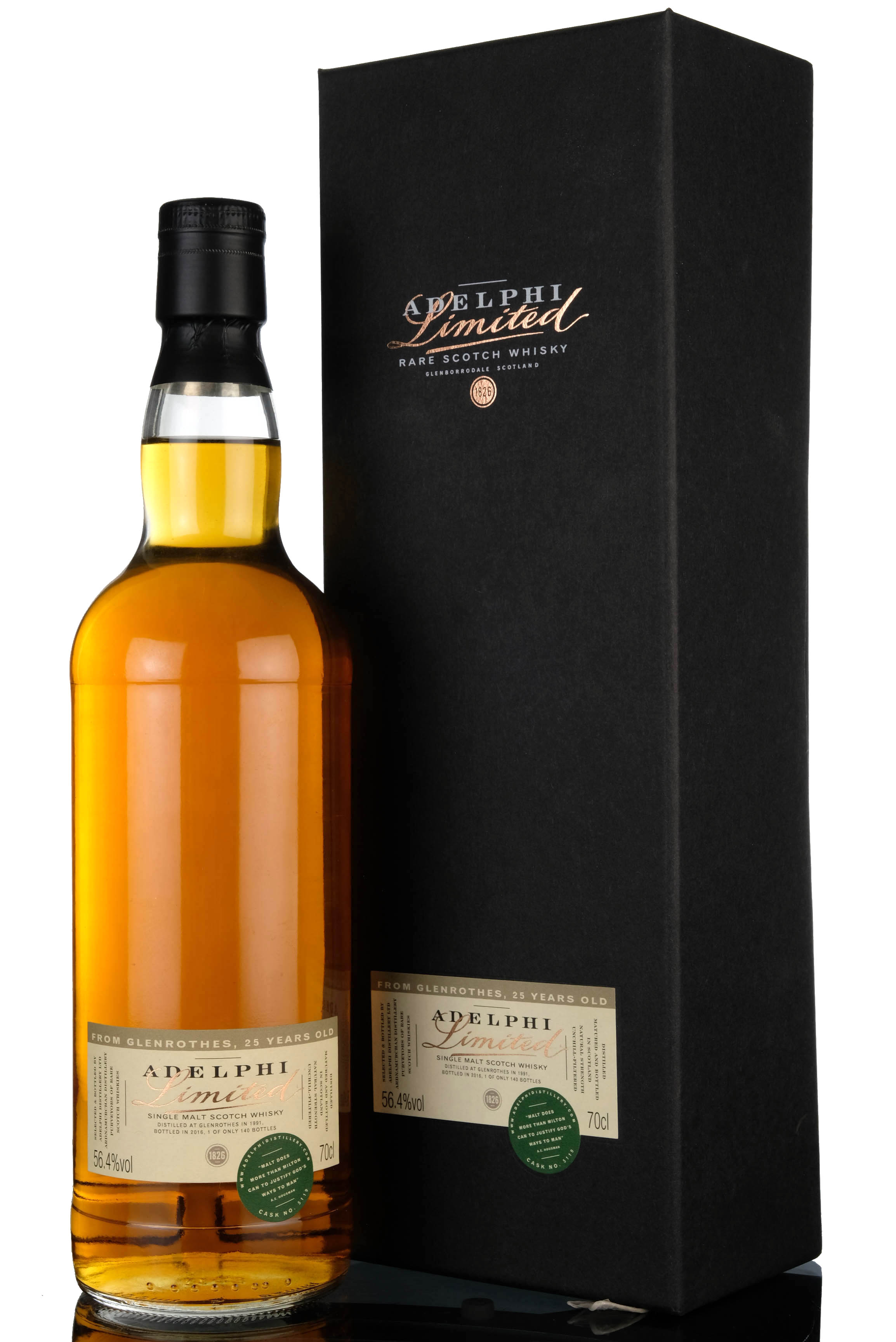 Glenrothes 1991-2016 - 25 Year Old - Adelphi - Single Cask 5119
