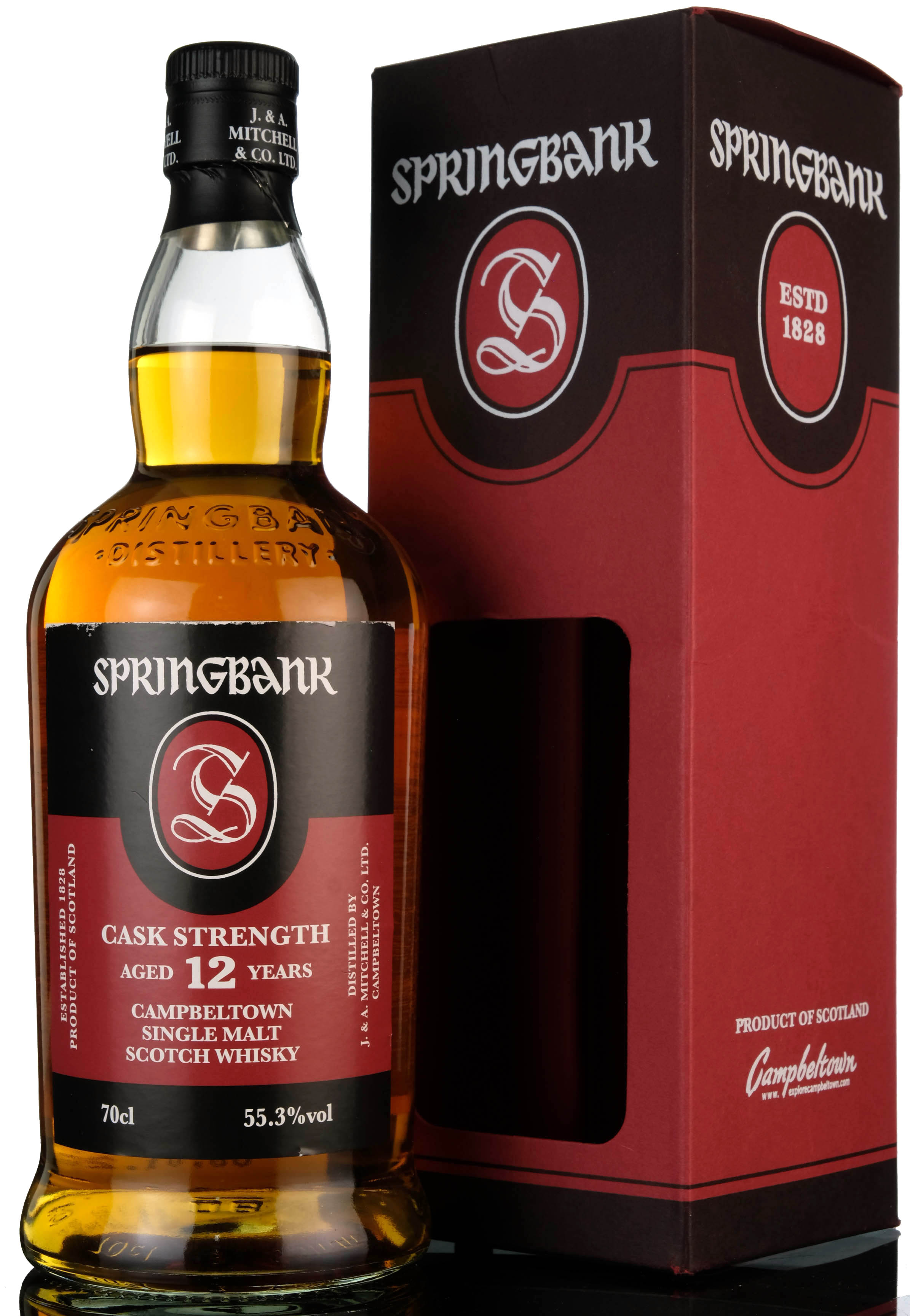 Springbank 12 Year Old  Cask Strength 563  2016 Release