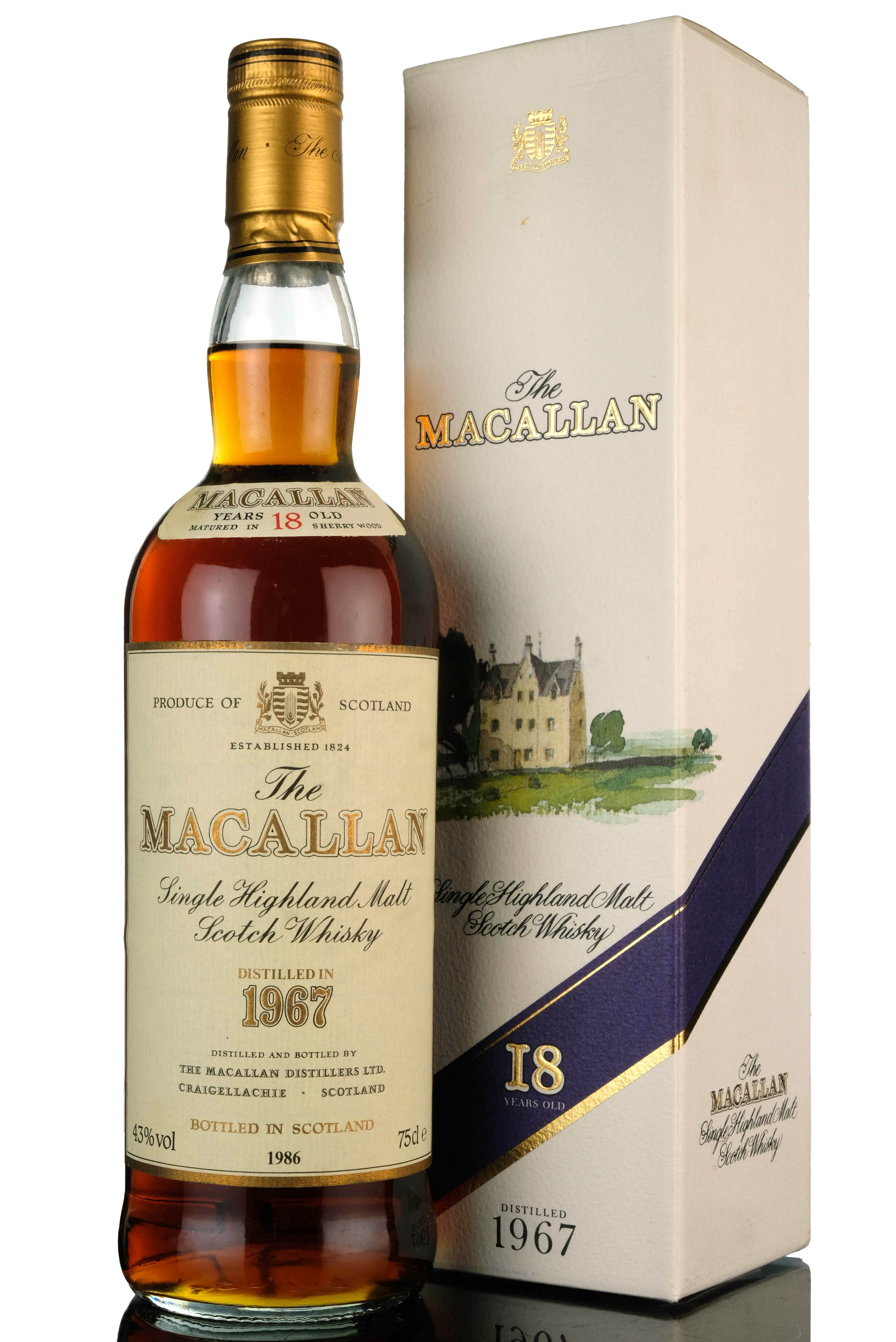 Macallan 1967-1986 - 18 Year Old