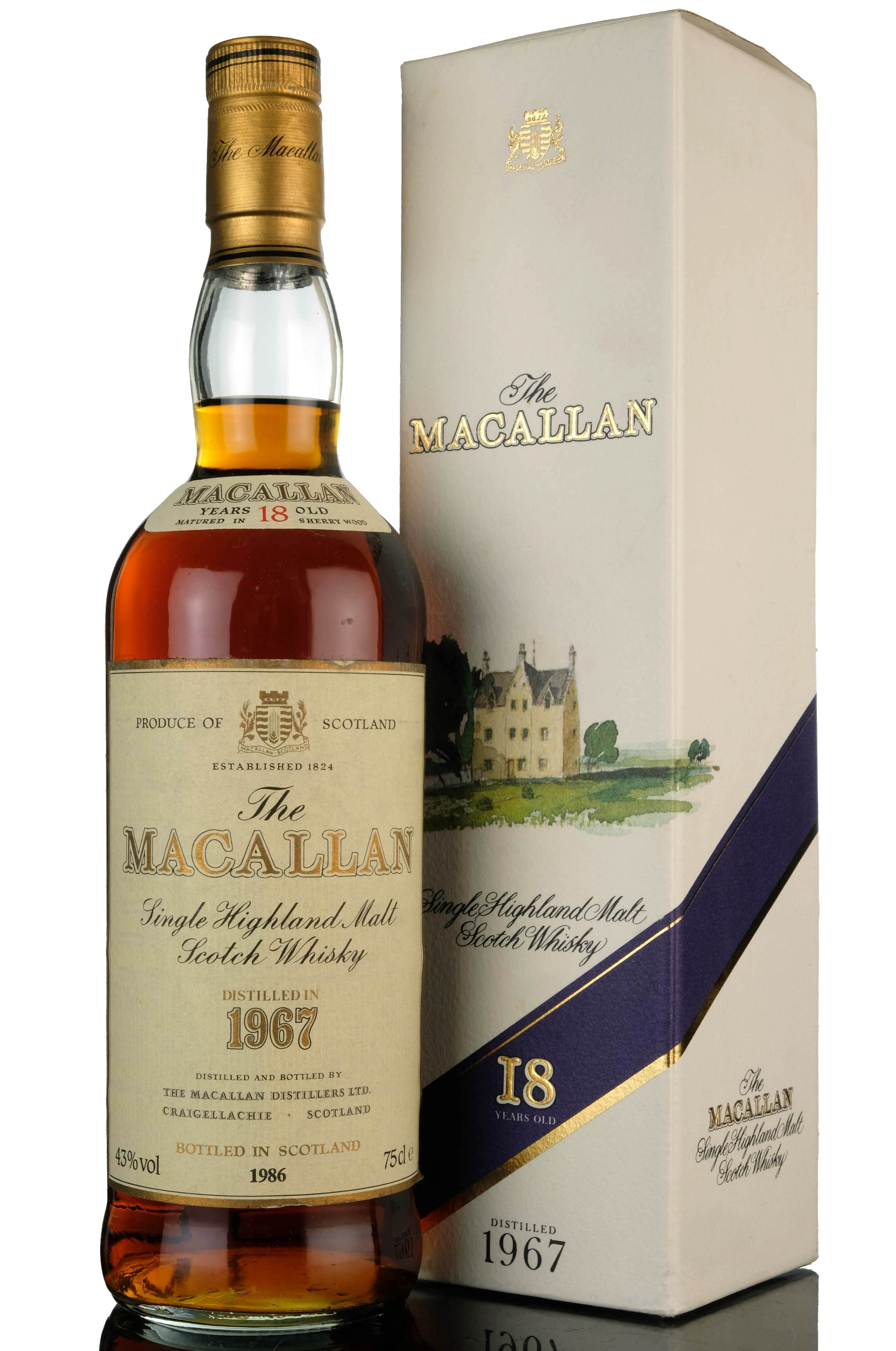 Macallan 1967-1986 - 18 Year Old