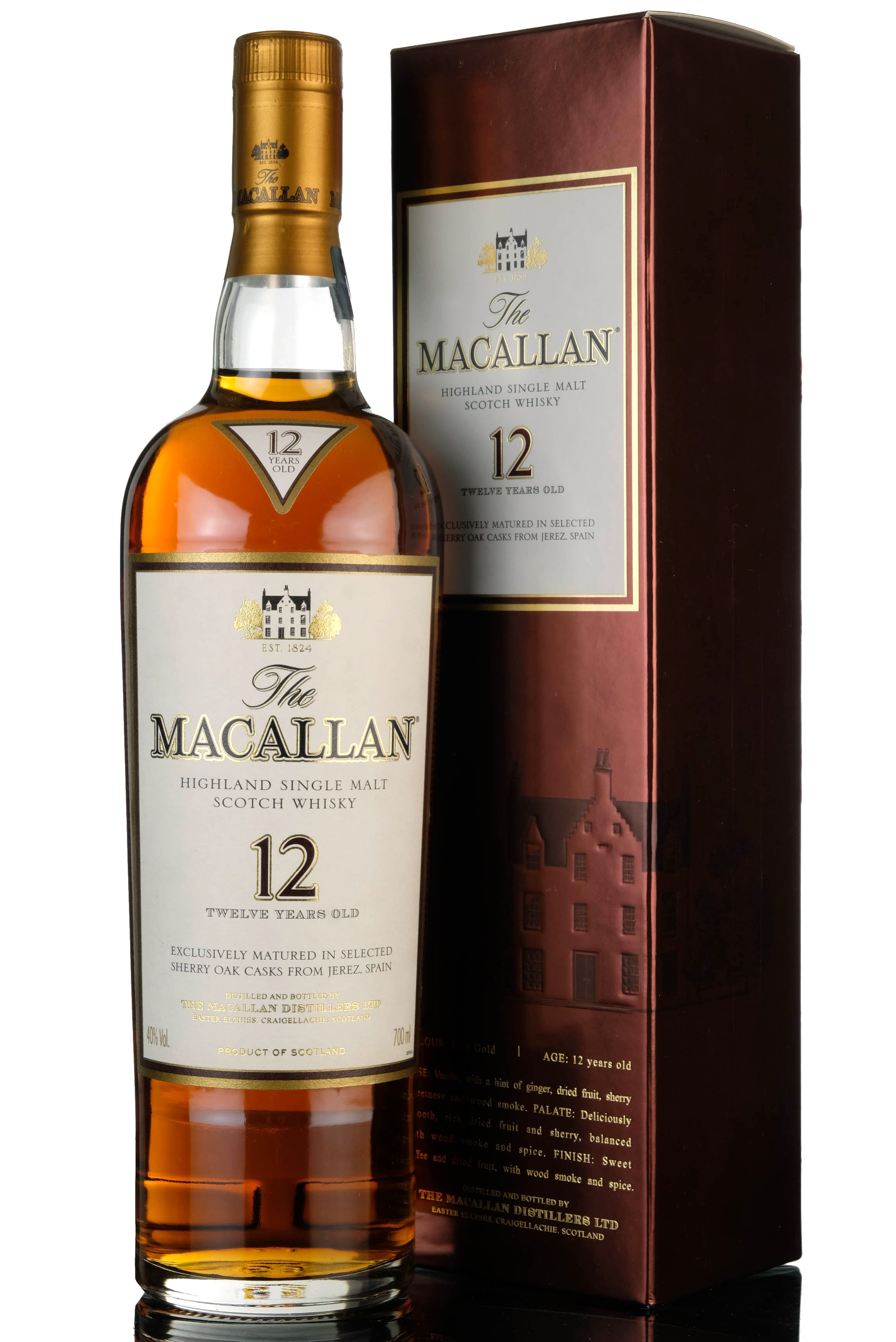 Macallan 12 Year Old - Sherry Cask - Mid 2000s