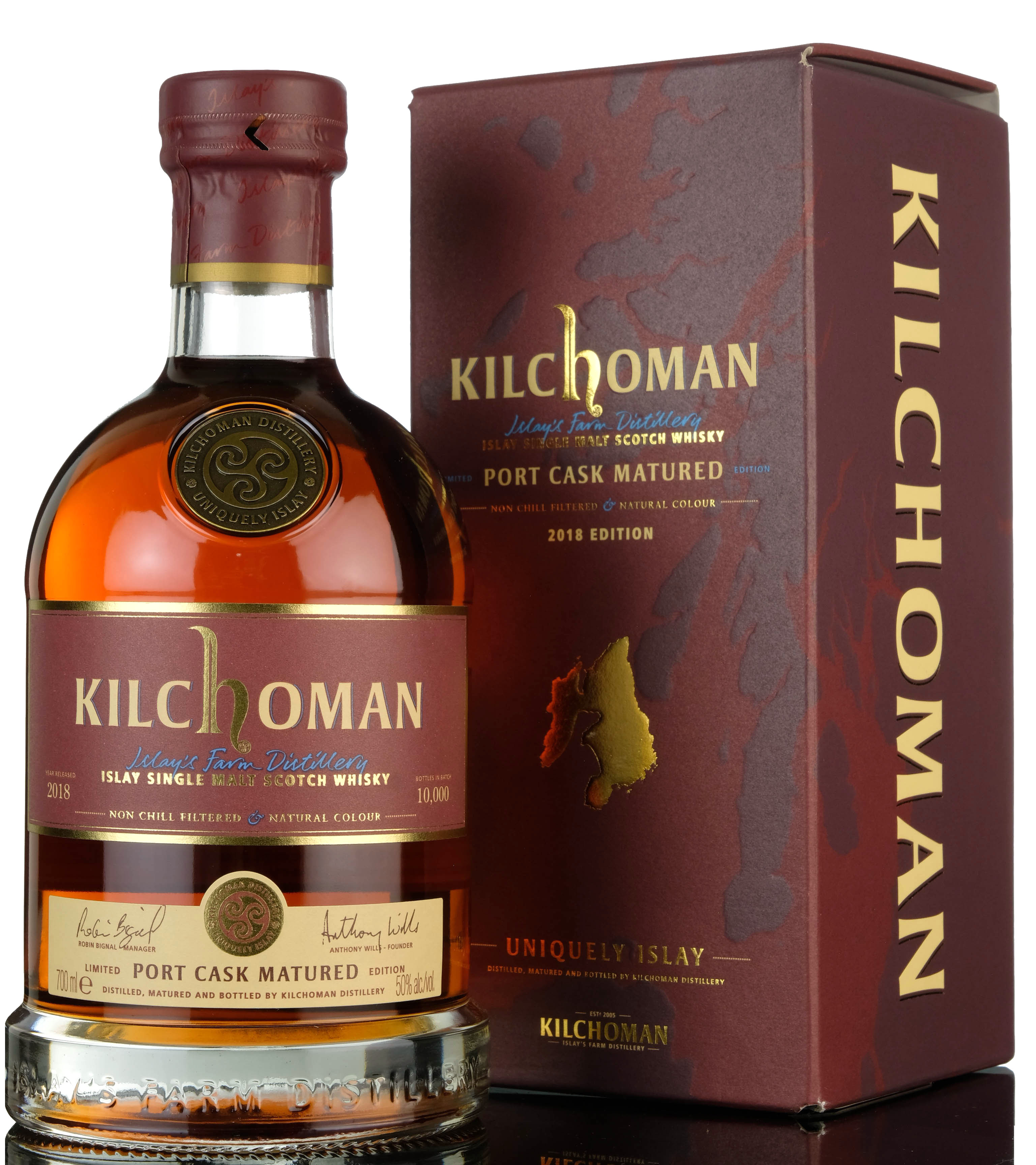 Kilchoman 2014-2018 - Port Cask