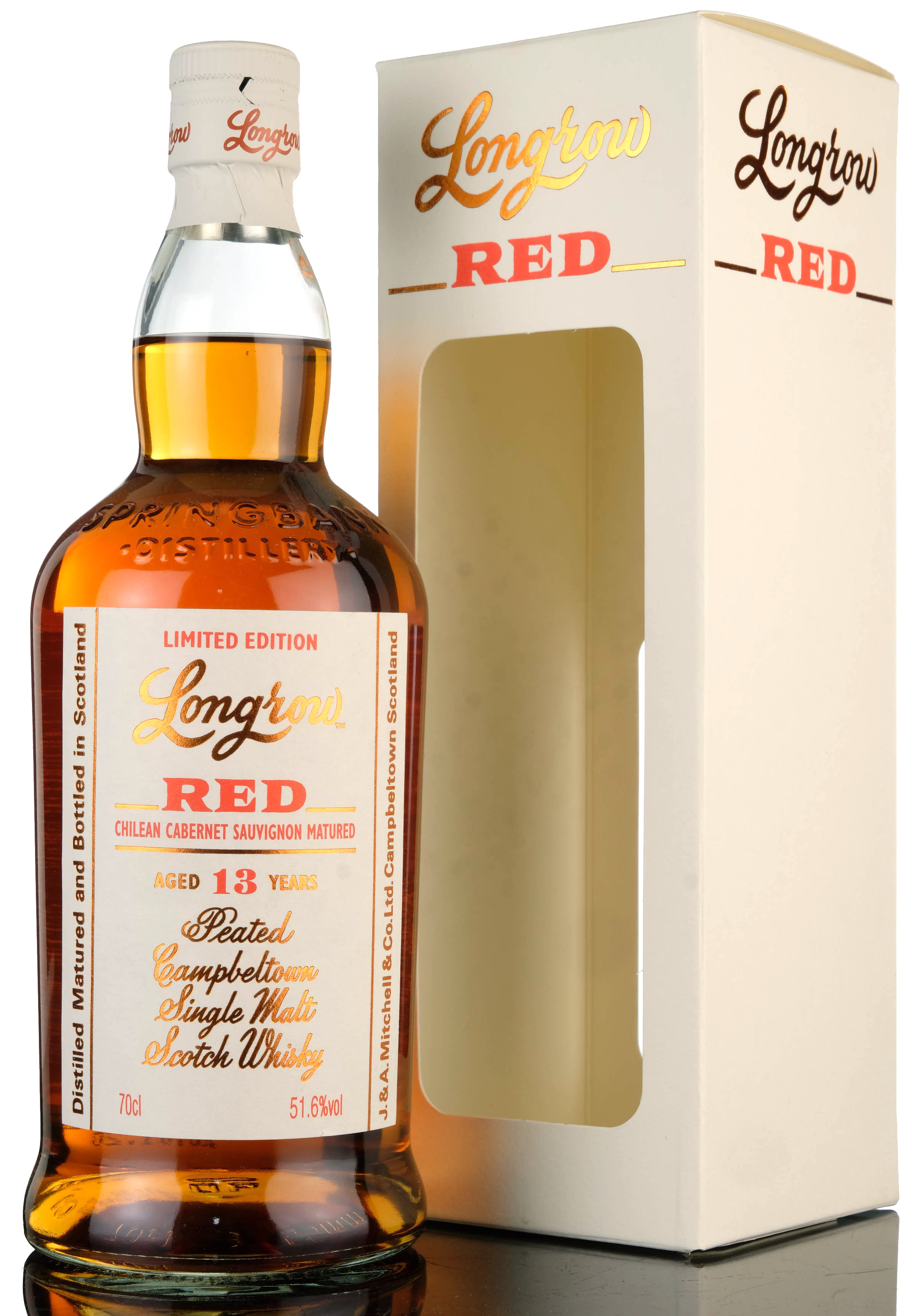 Longrow Red 13 Year Old - Chilean Cabernet Sauvignon Cask - 2020 Release