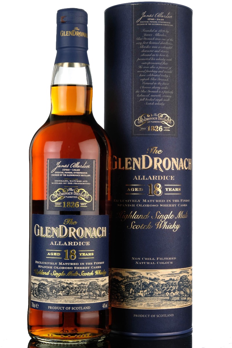 Glendronach 18 Year Old - Allardice - 2018 Release