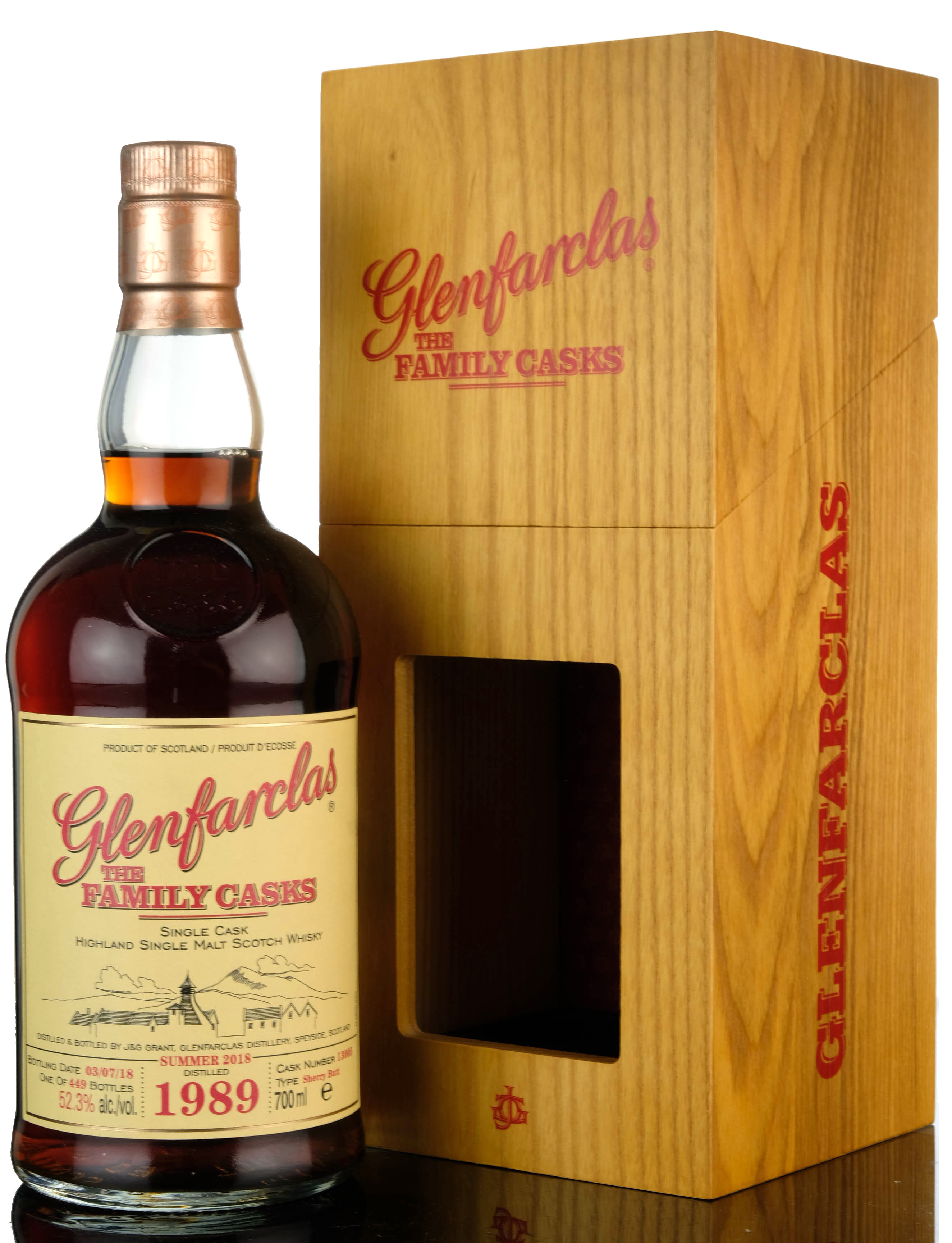 Glenfarclas 19892018 The Family Casks 13005