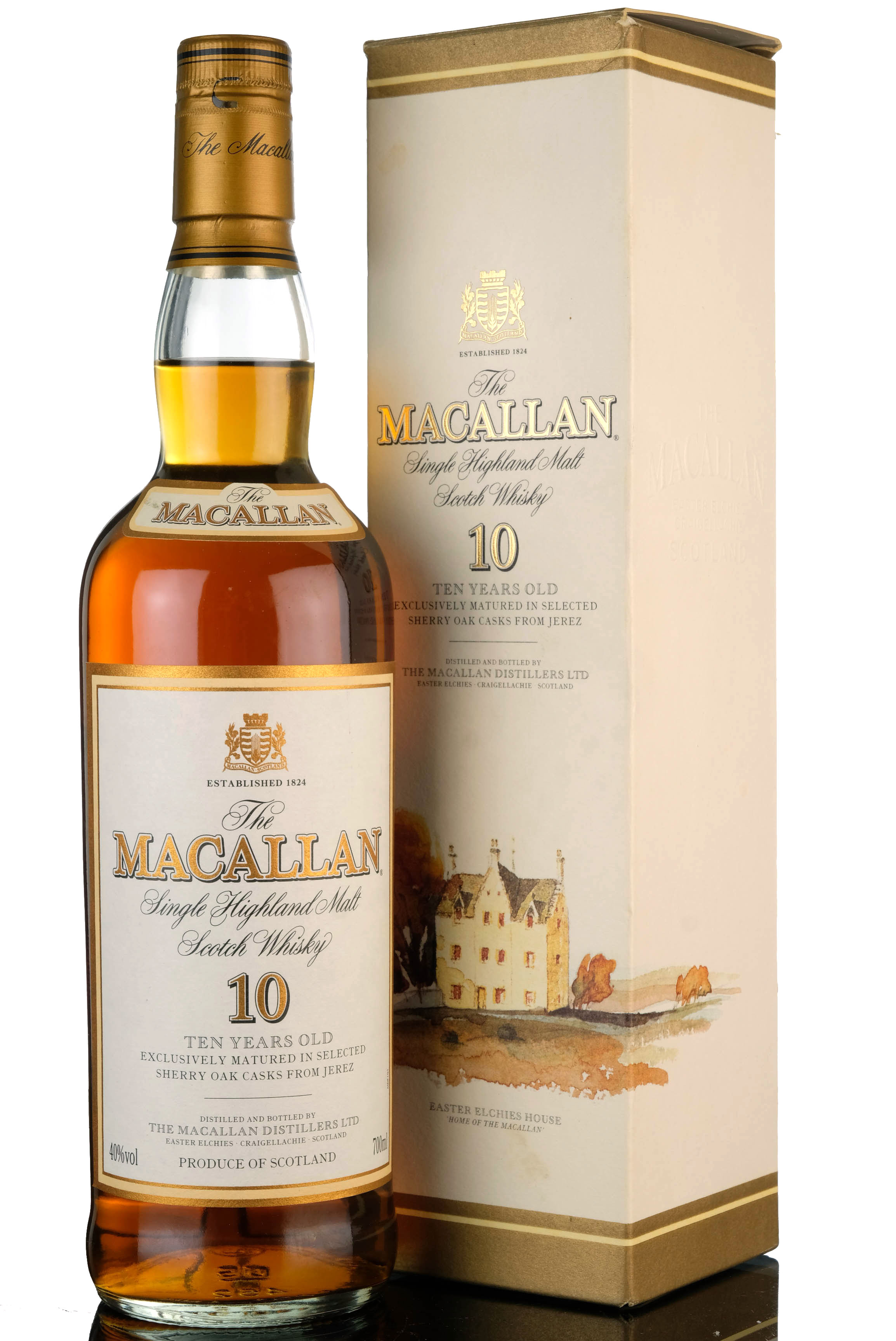 Macallan 10 Year Old - Sherry Casks - Early 2000s