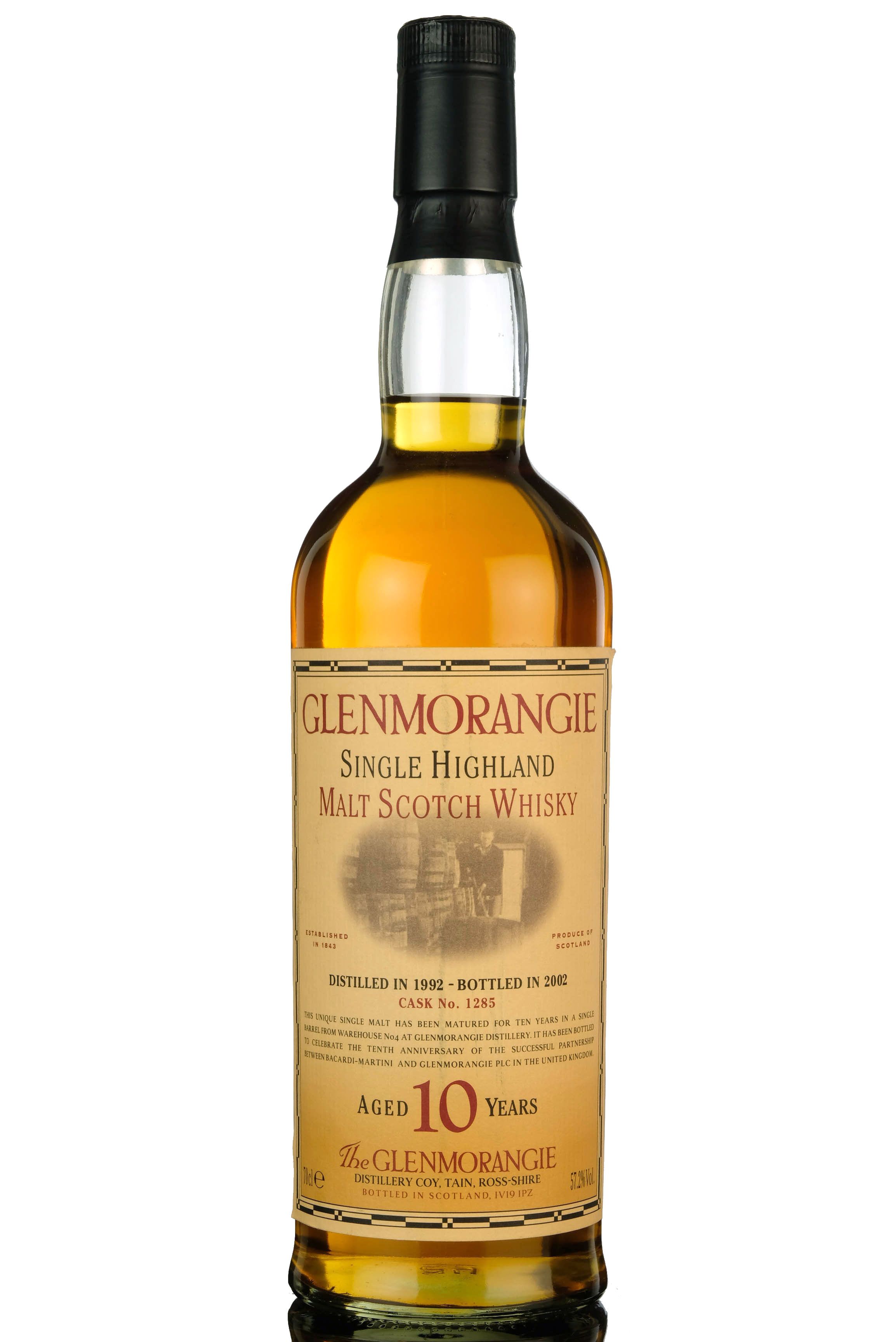 Glenmorangie 1992 - 2002 Single Cask 1285