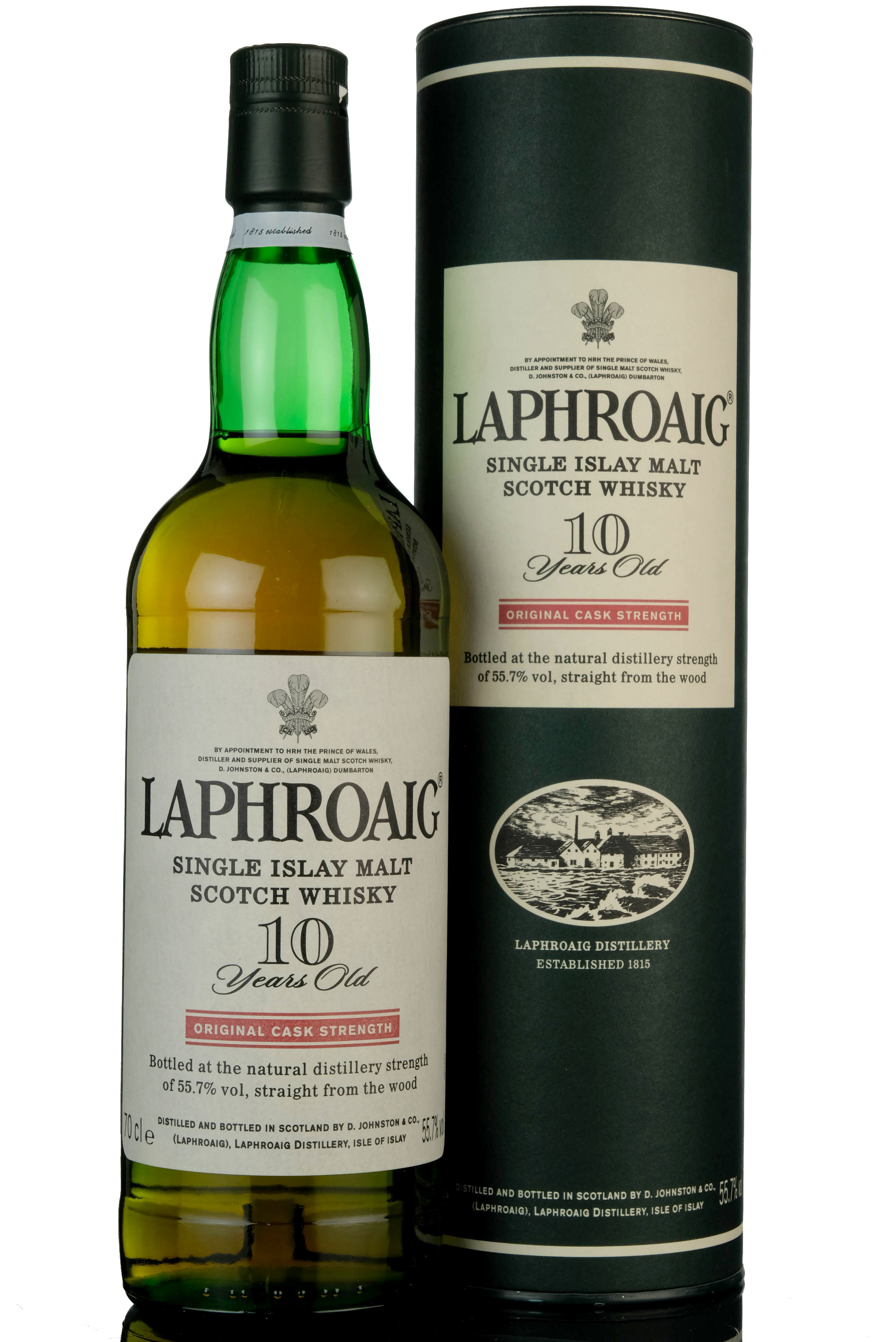 Laphroaig 10 Year Old - Original Cask Strength - 55.7%