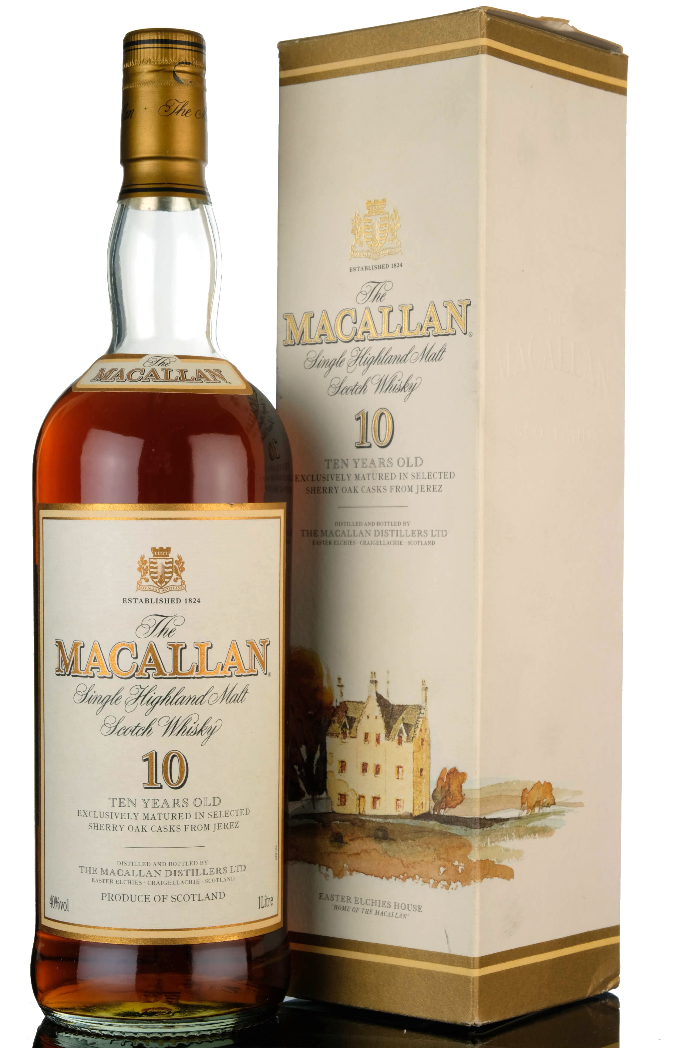 Macallan 10 Year Old  1 Litre
