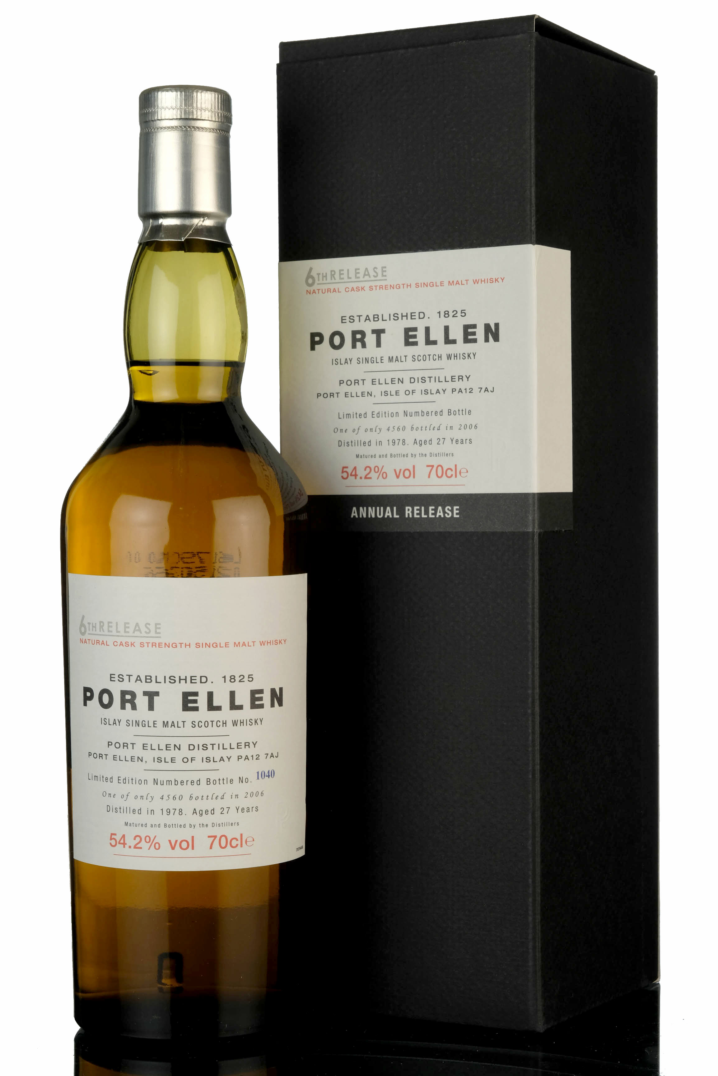 Port Ellen 1978-2006 - 27 Year Old - 6th Release