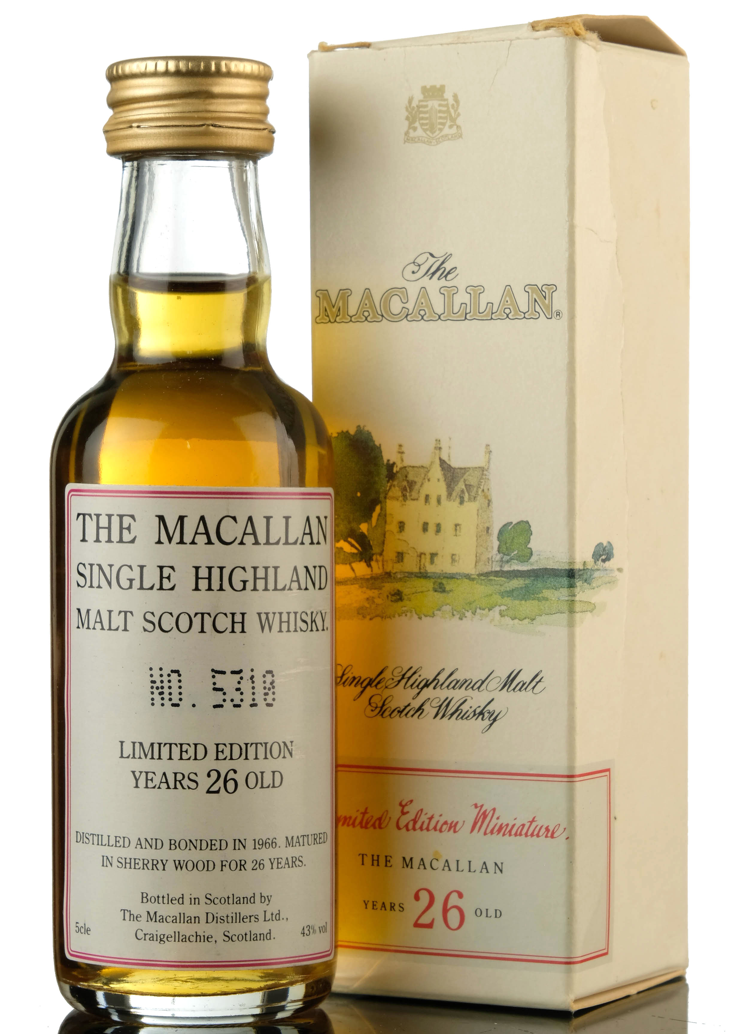 Macallan 1966 - 26 Year Old - Limited Edition - Miniature