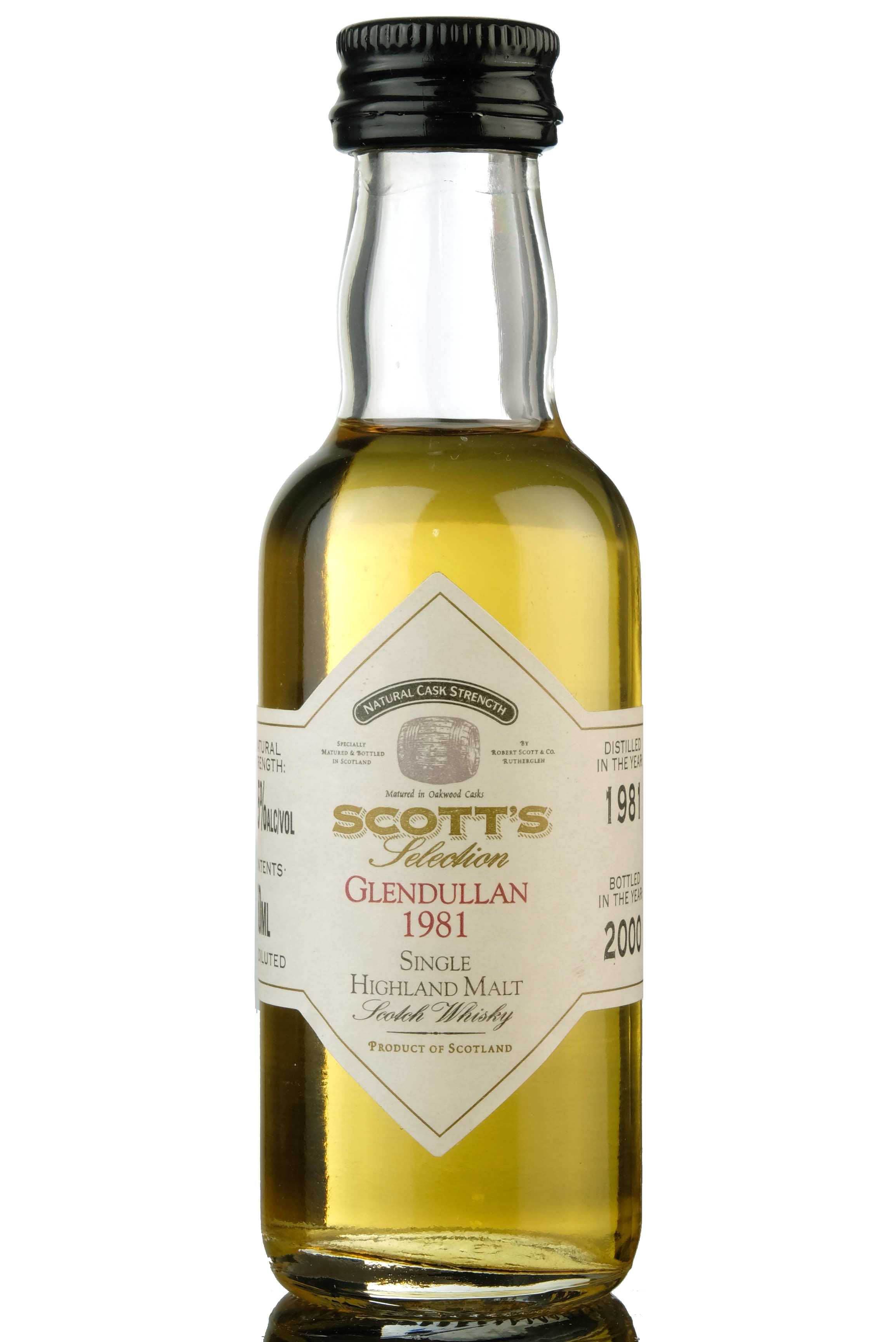 Glendullan 1981-2000 - Scotts Selection Miniature