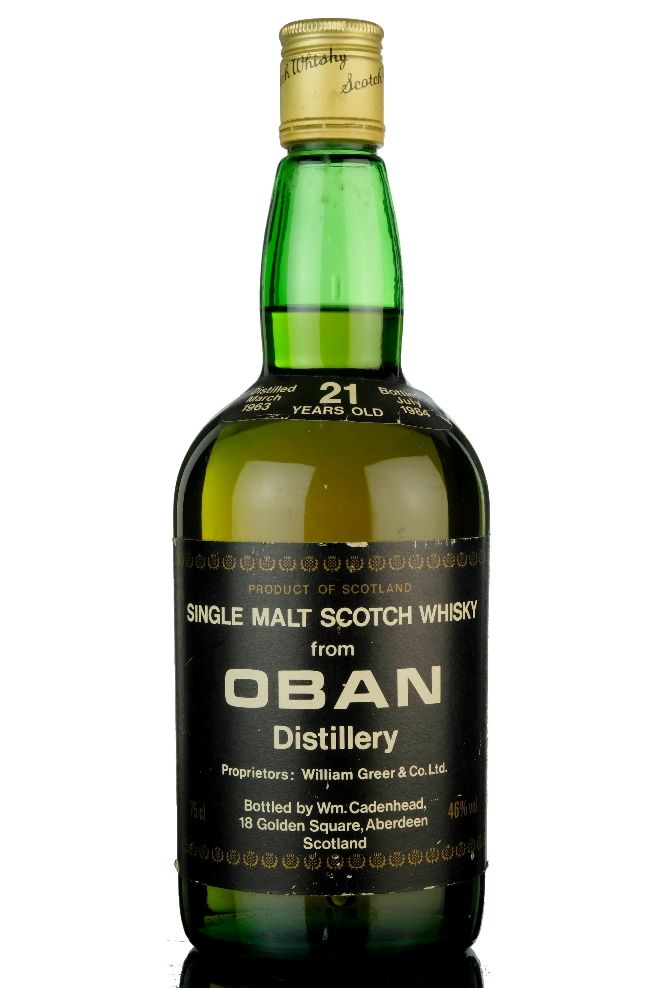 Oban 1963 - 1984 21 Cadenheads Dumpy