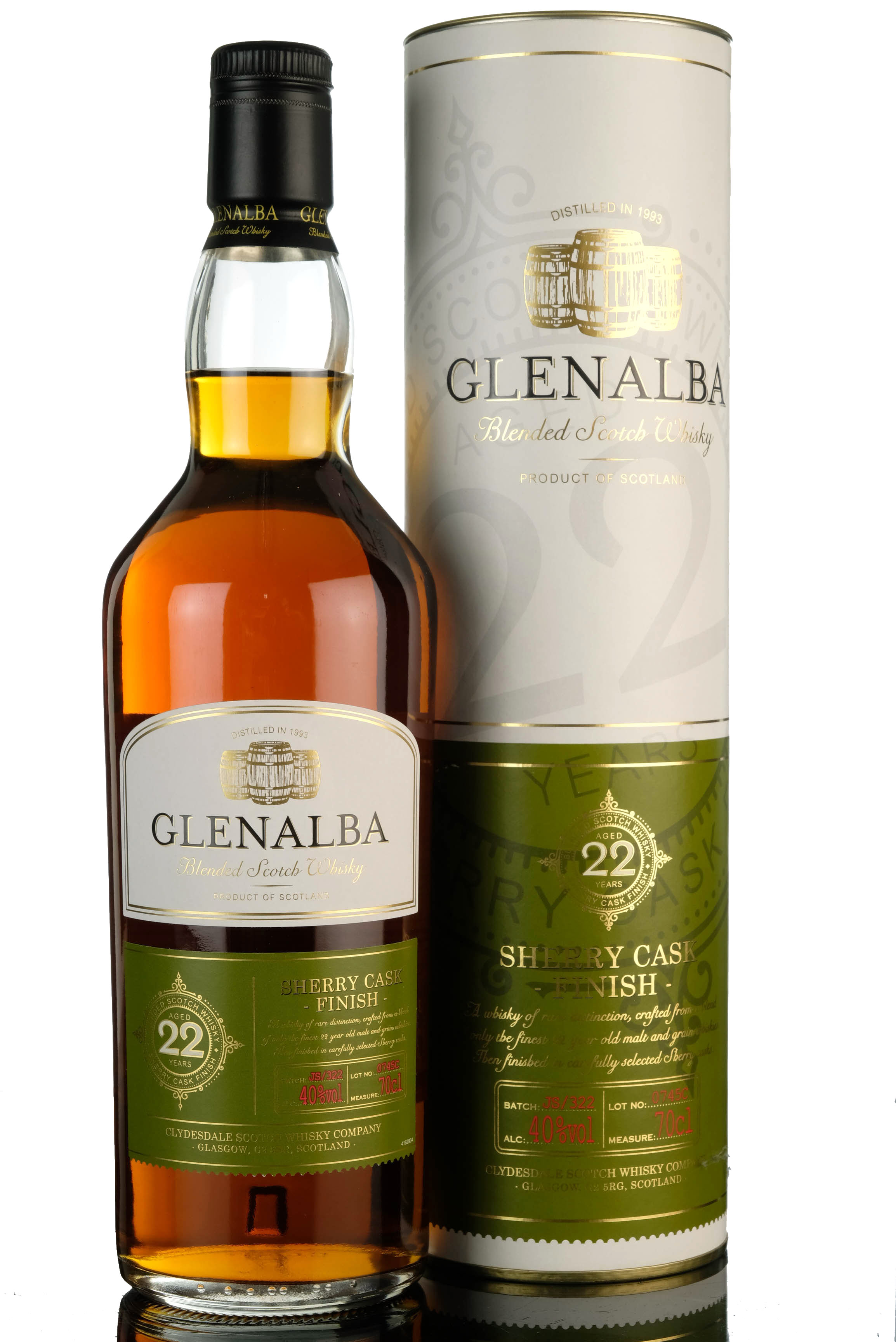 Glenalba 22 Year Old Sherry Cask