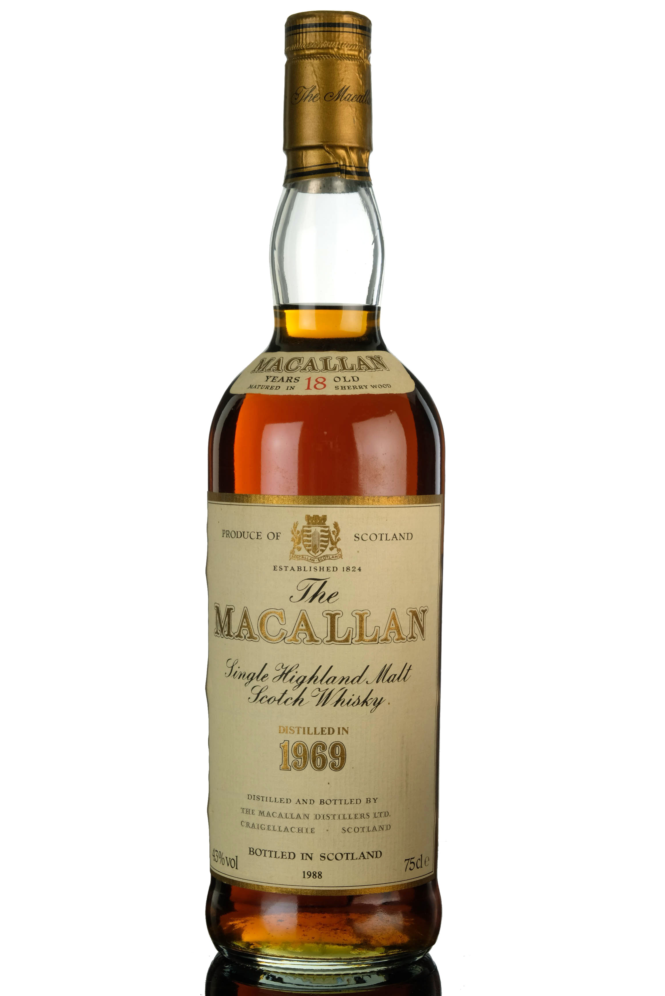 Macallan 1969-1988 - 18 Year Old