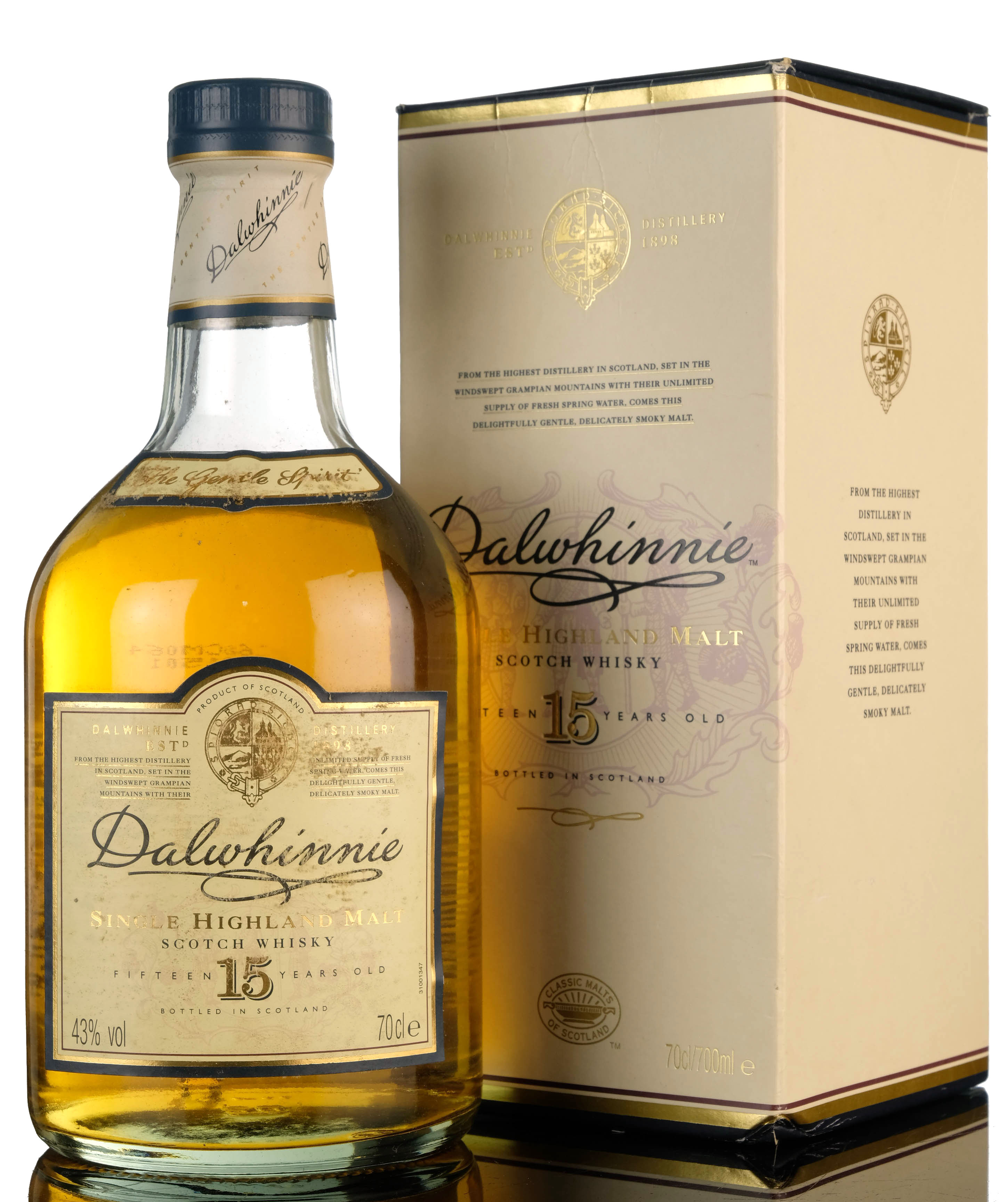 Dalwhinnie 15 Year Old - Early 2000s