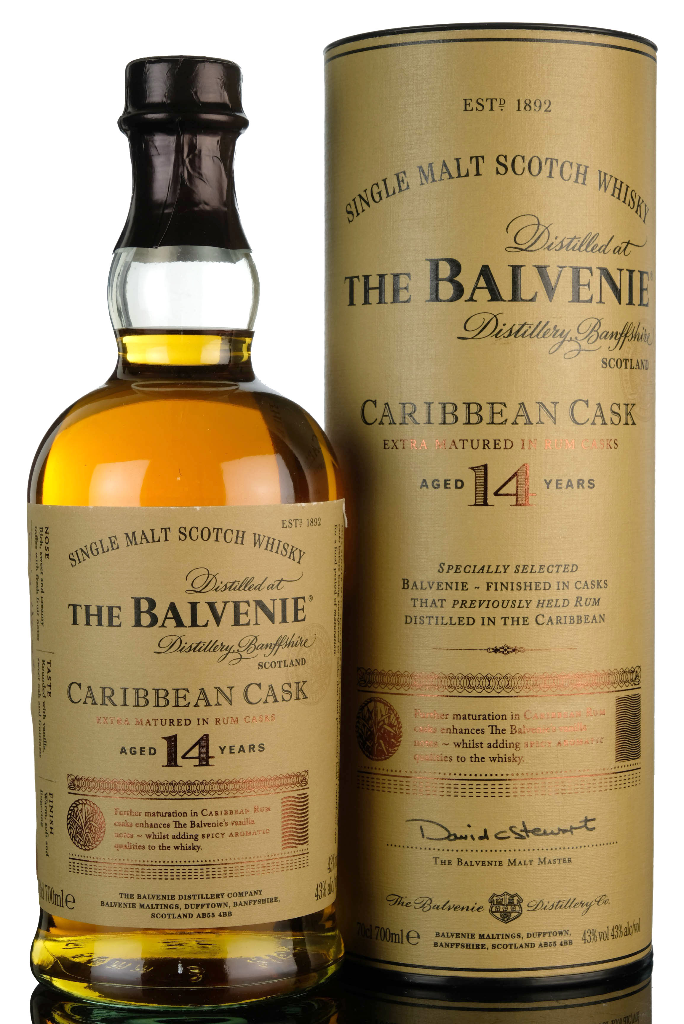 Balvenie 14 Year Old - Caribbean Cask