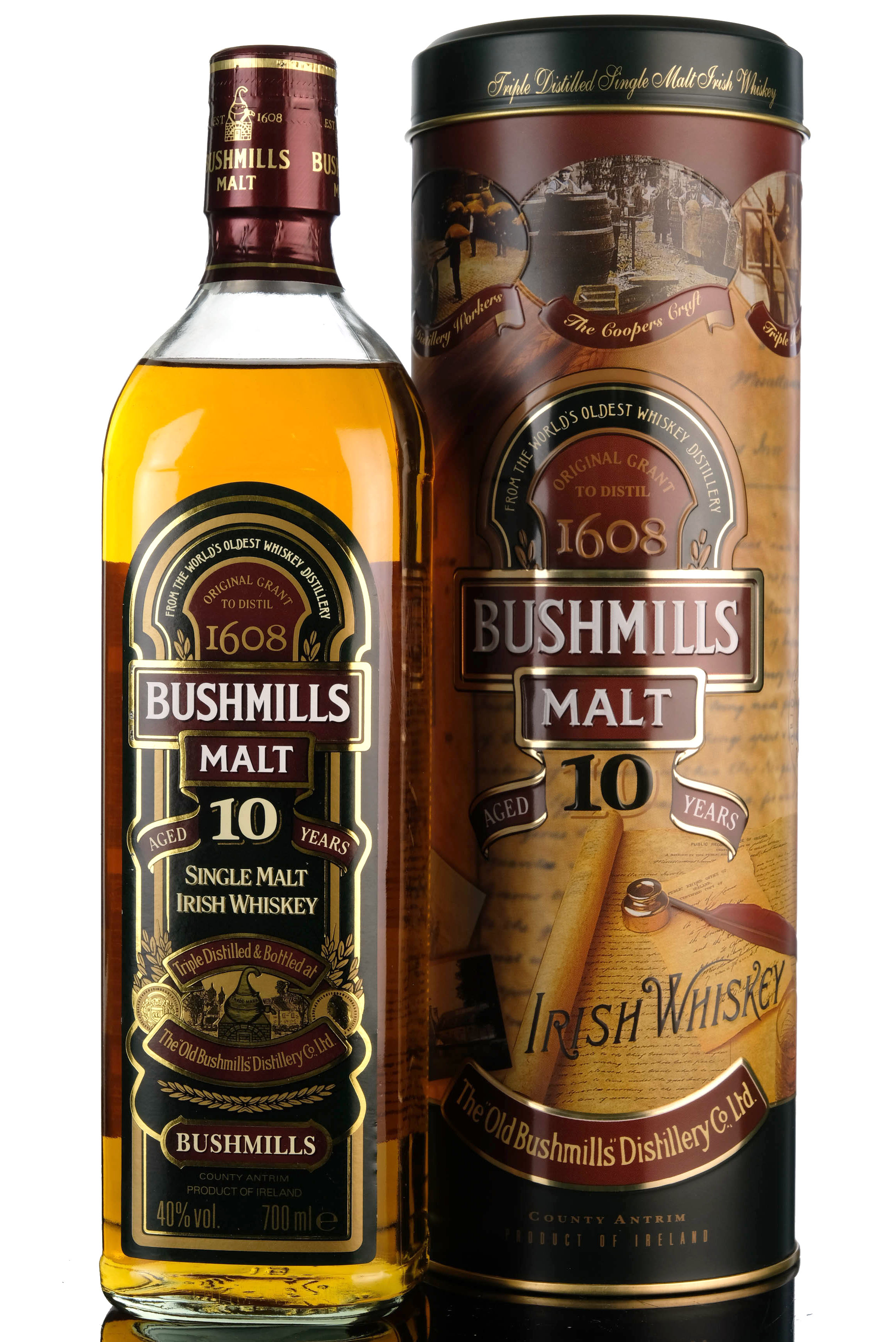 Bushmills 10 Year Old - Irish Whiskey