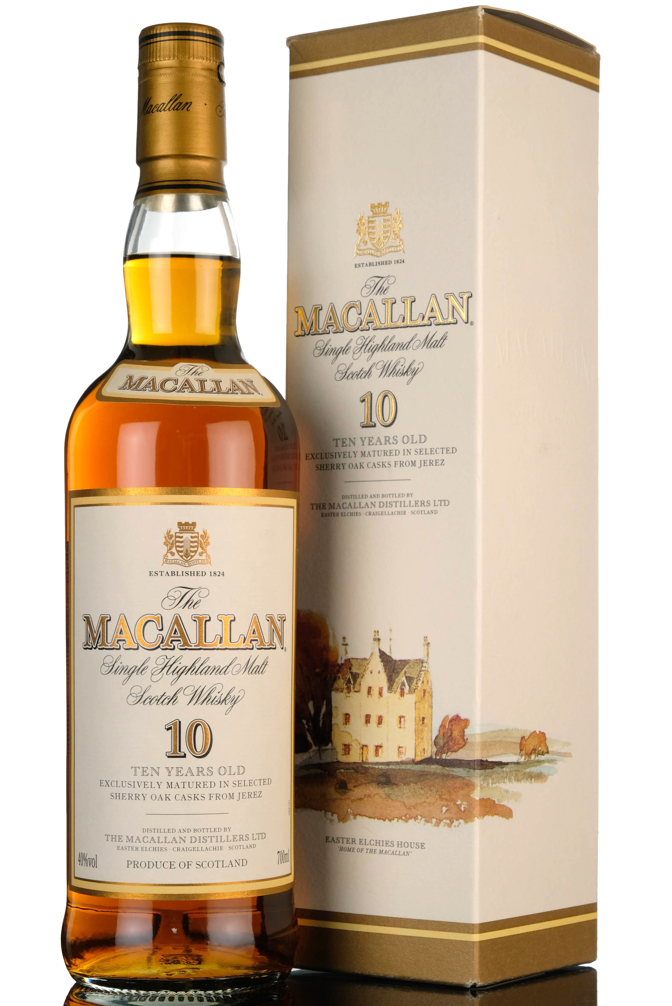 Macallan 10 Year Old - Sherry Casks - Early 2000s