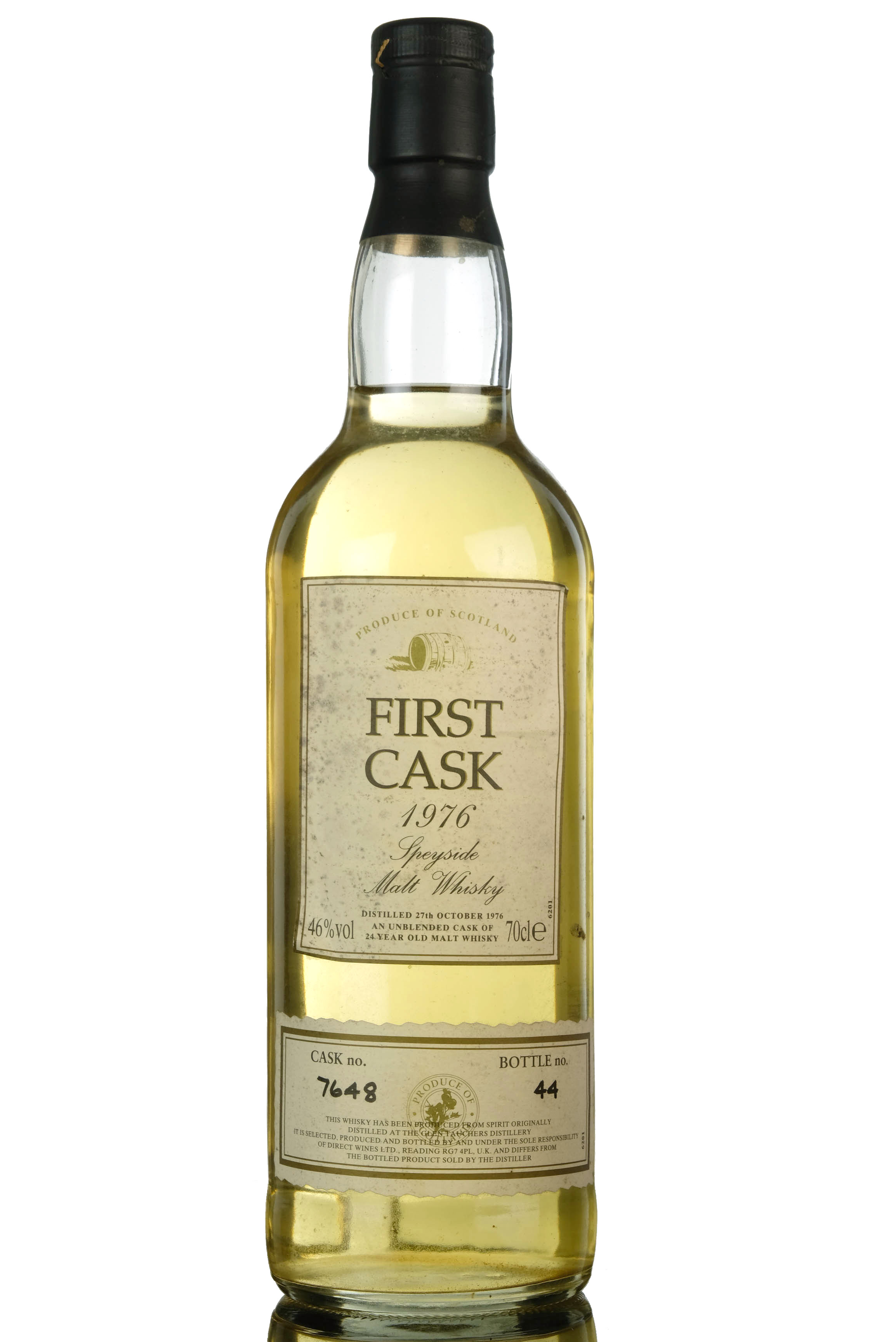 Glentauchers 1976 - 24 Year Old - First Cask 7648