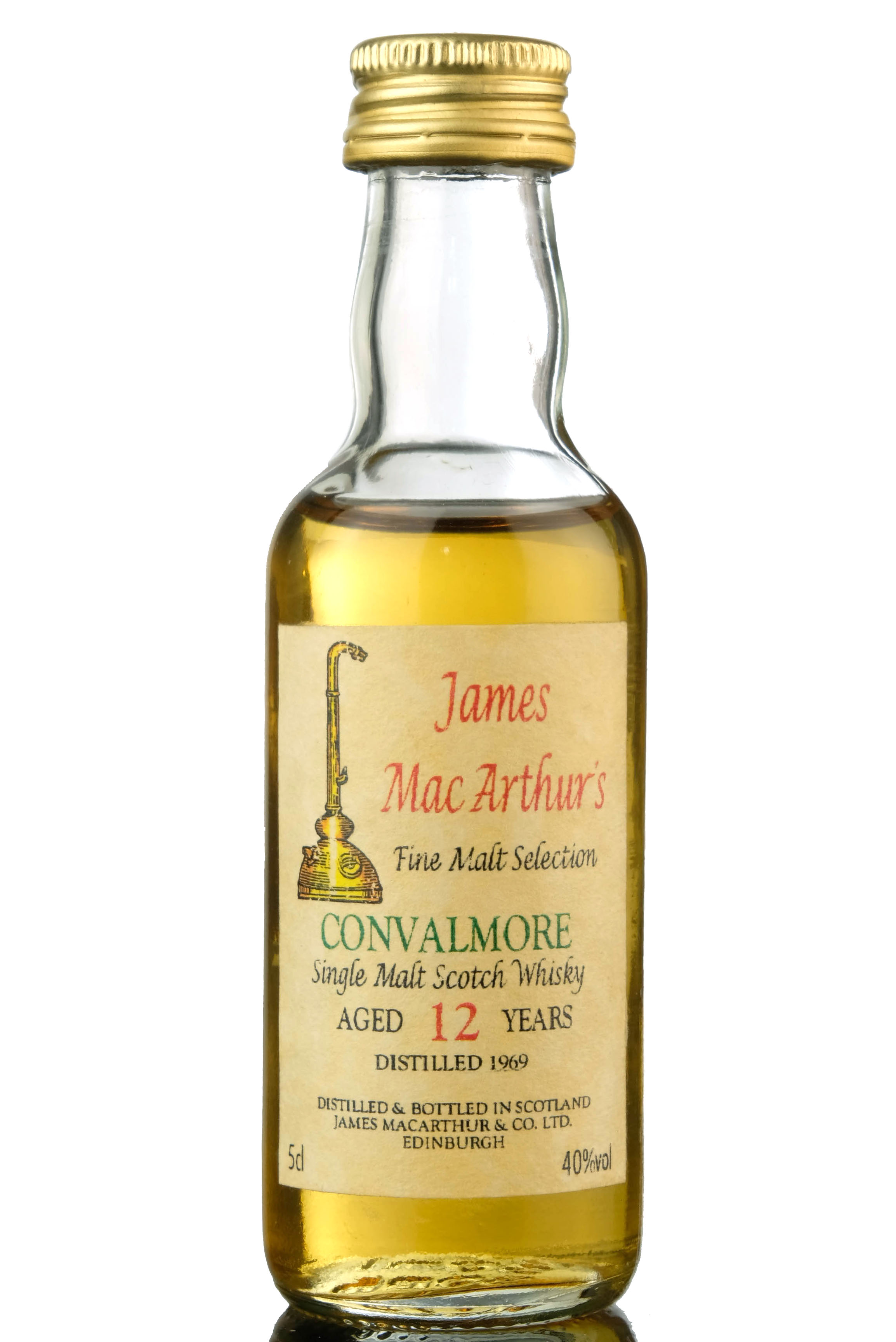 Convalmore 1969 - 12 Year Old - James MacArthur Miniature