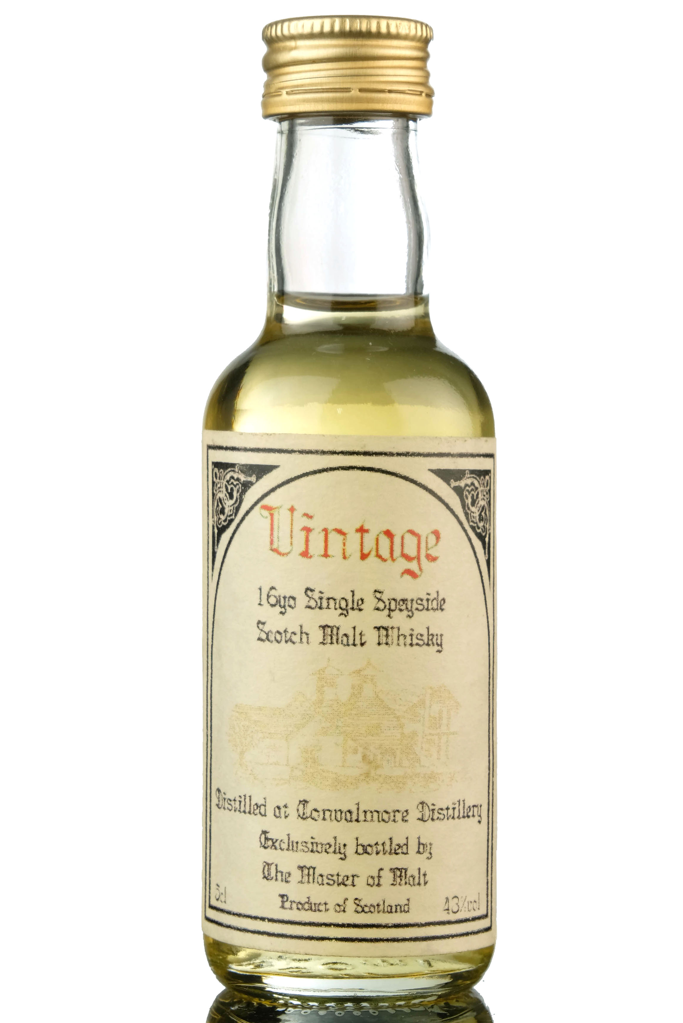Convalmore 16 year old - Master Of Malt Miniature