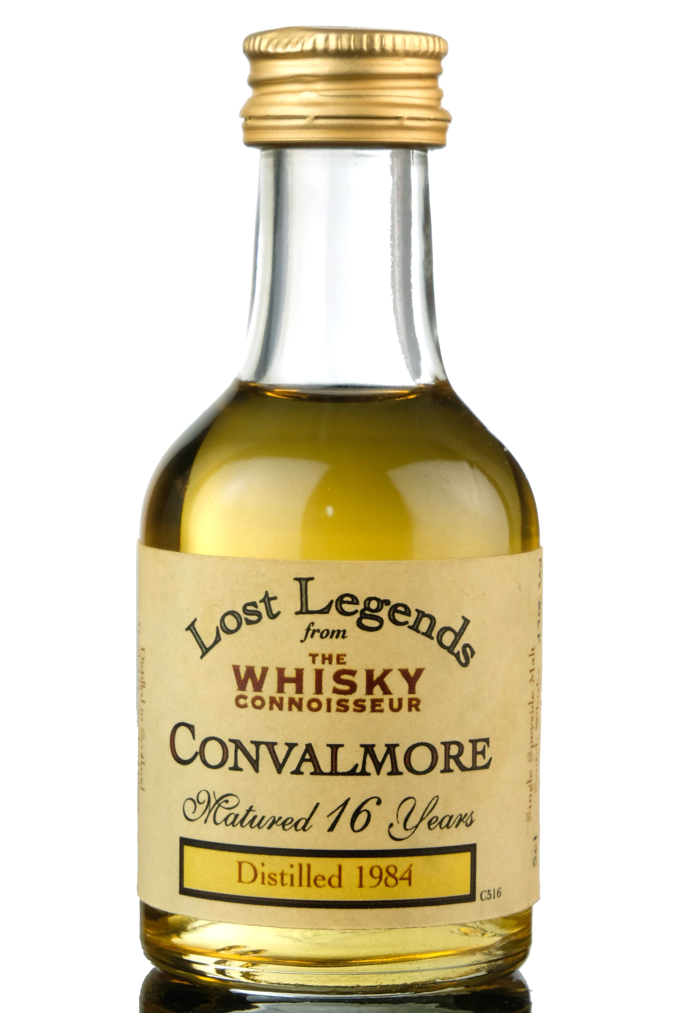 Convalmore 1984 - 16 Year Old - Lost Legends - Whisky Connoisseur Miniature