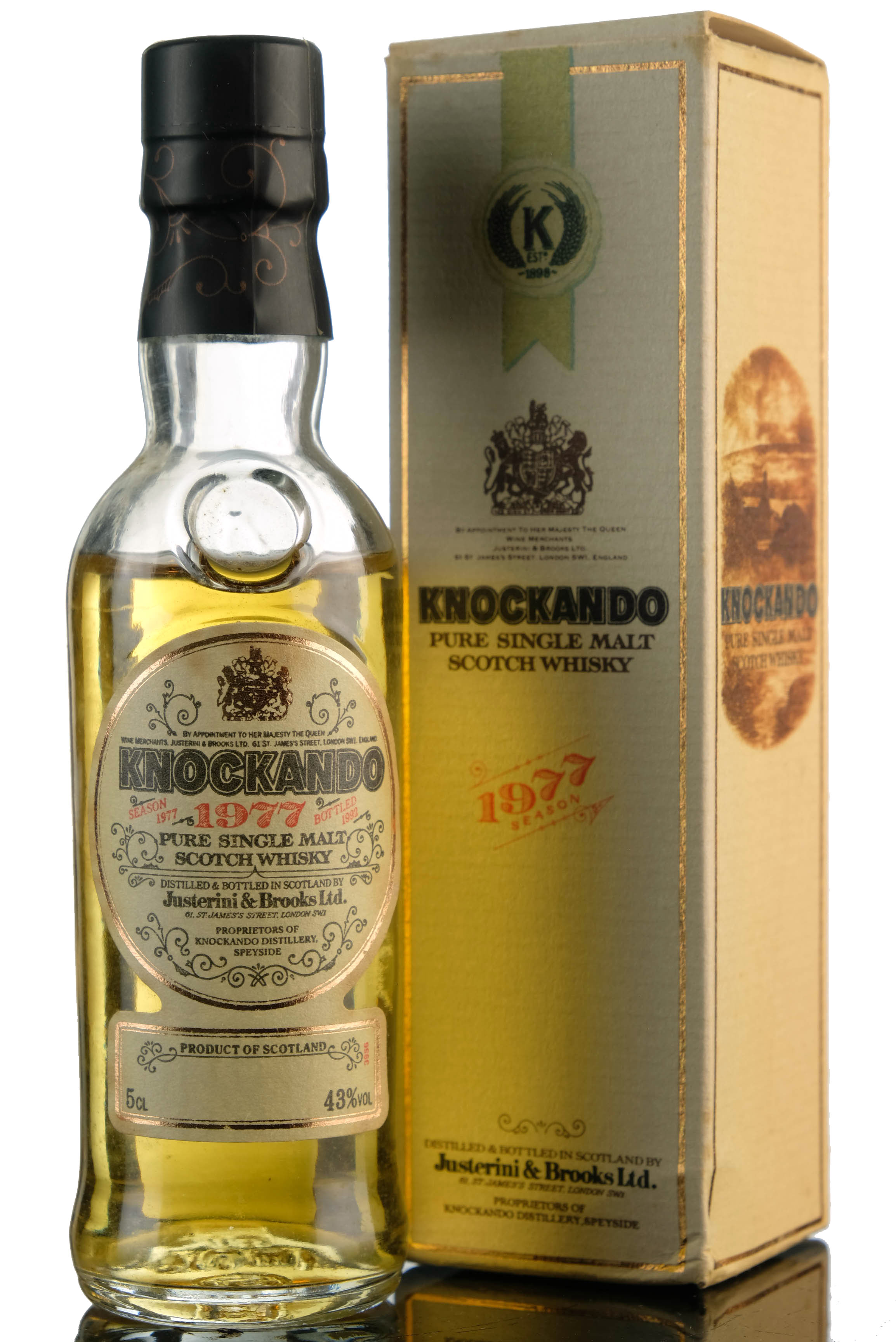 Knockando 1977-1992 Miniature