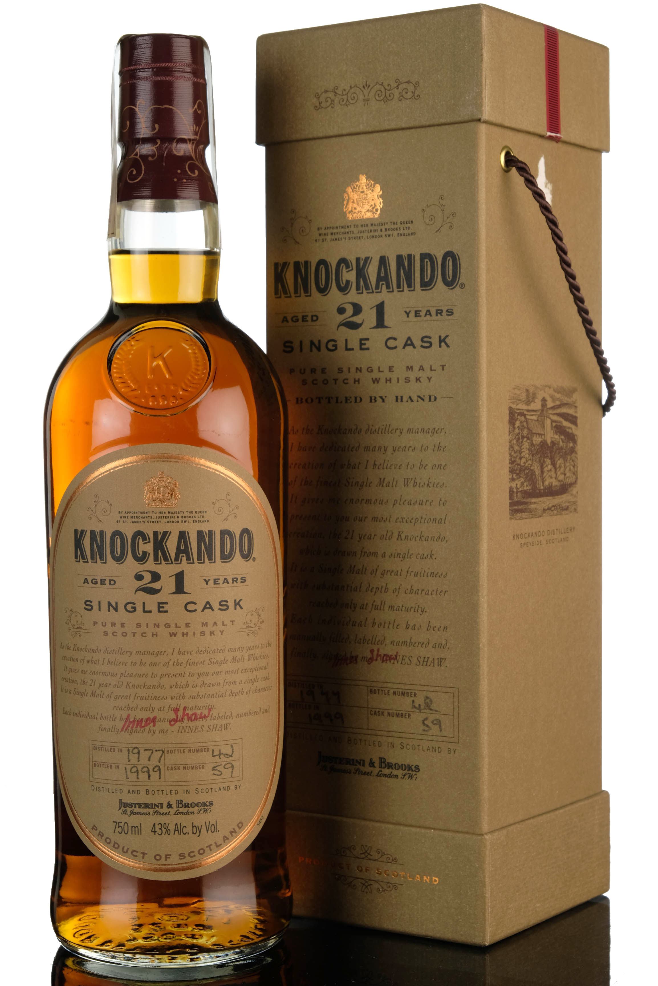 Knockando 1977-1999 - 21 Year Old - Single Cask 59