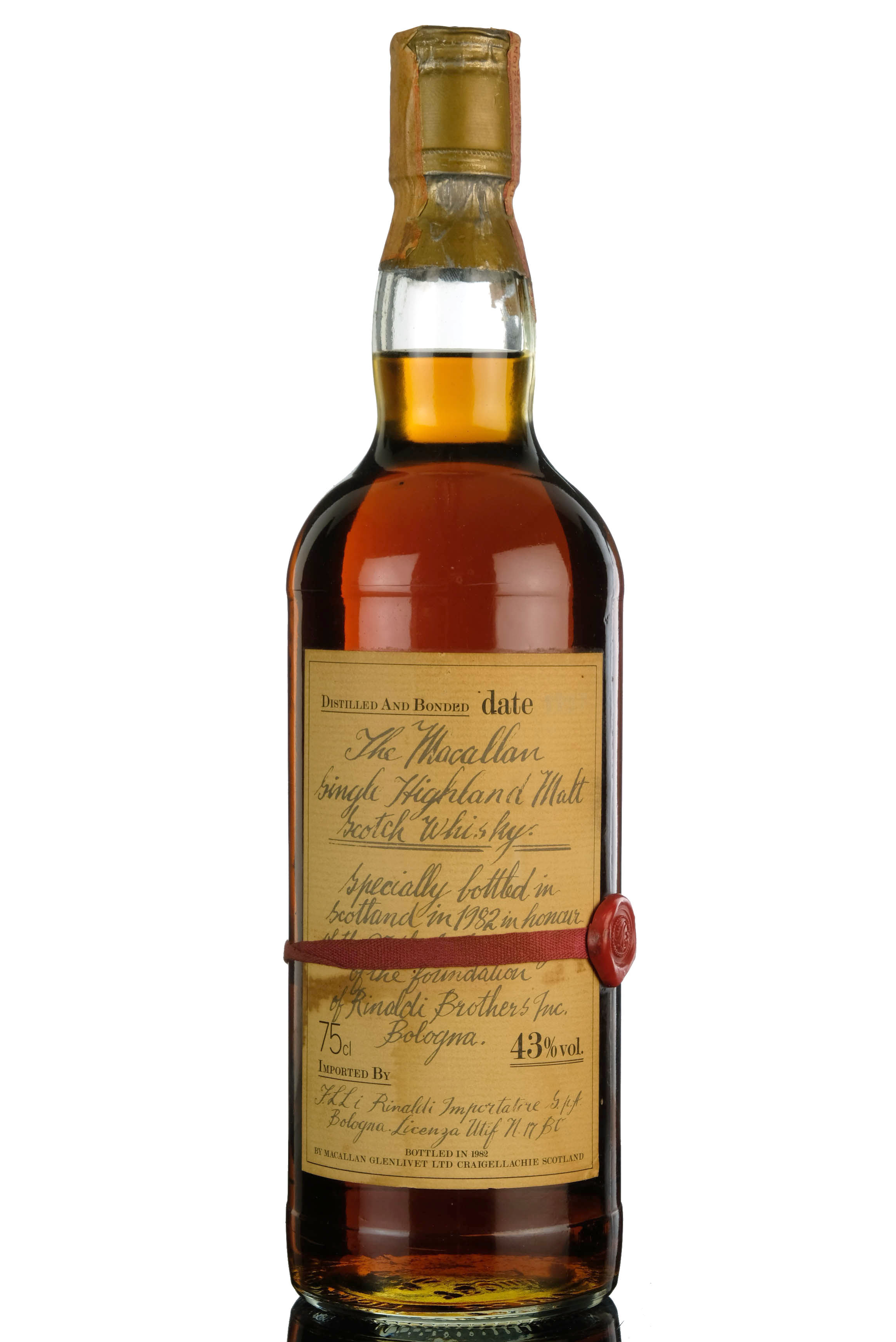 Macallan 1957-1982 - 25 Year Old Anniversary Malt