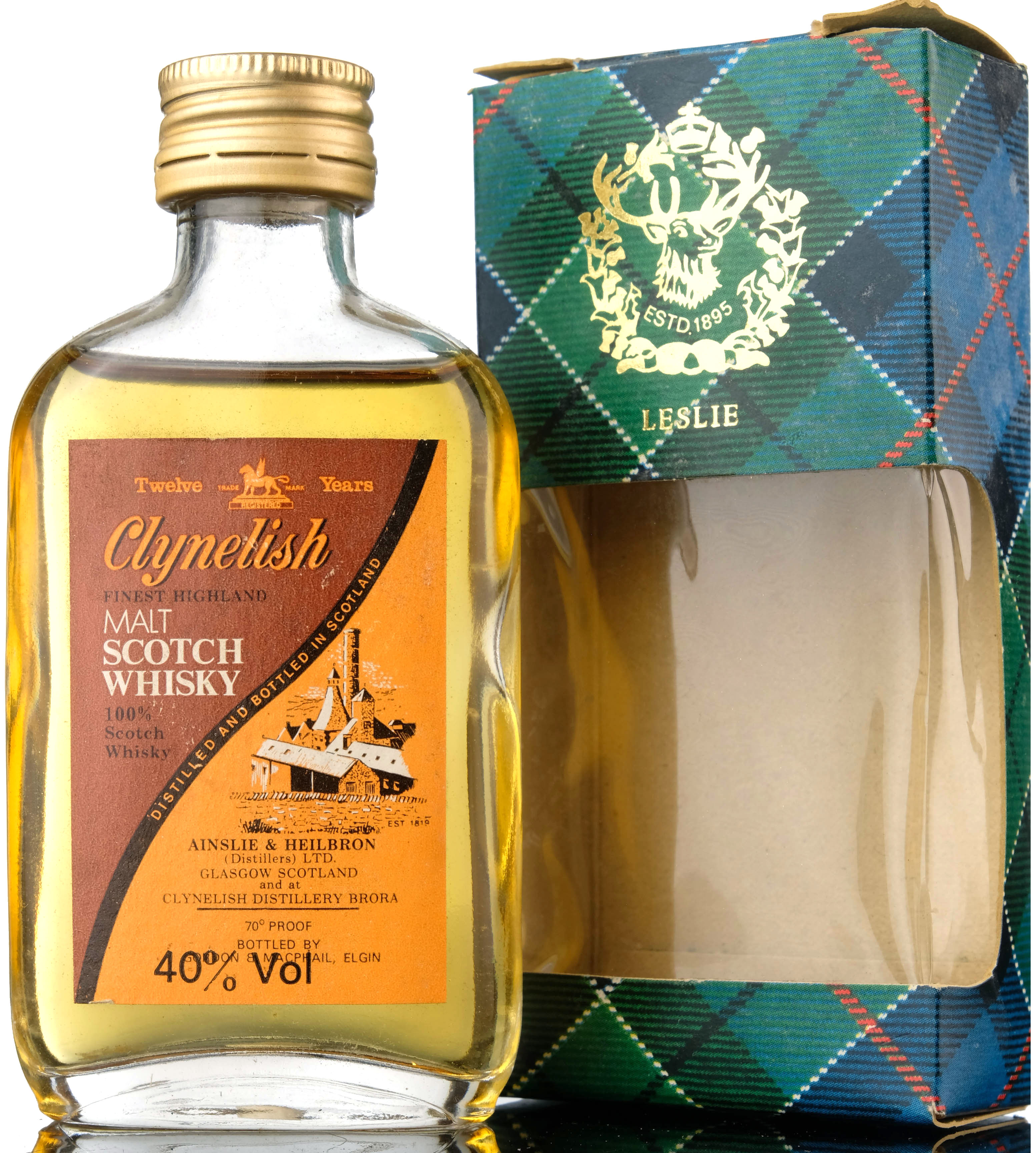 Clynelish 12 Year Old - Gordon & MacPhail - 70 Proof - Miniature