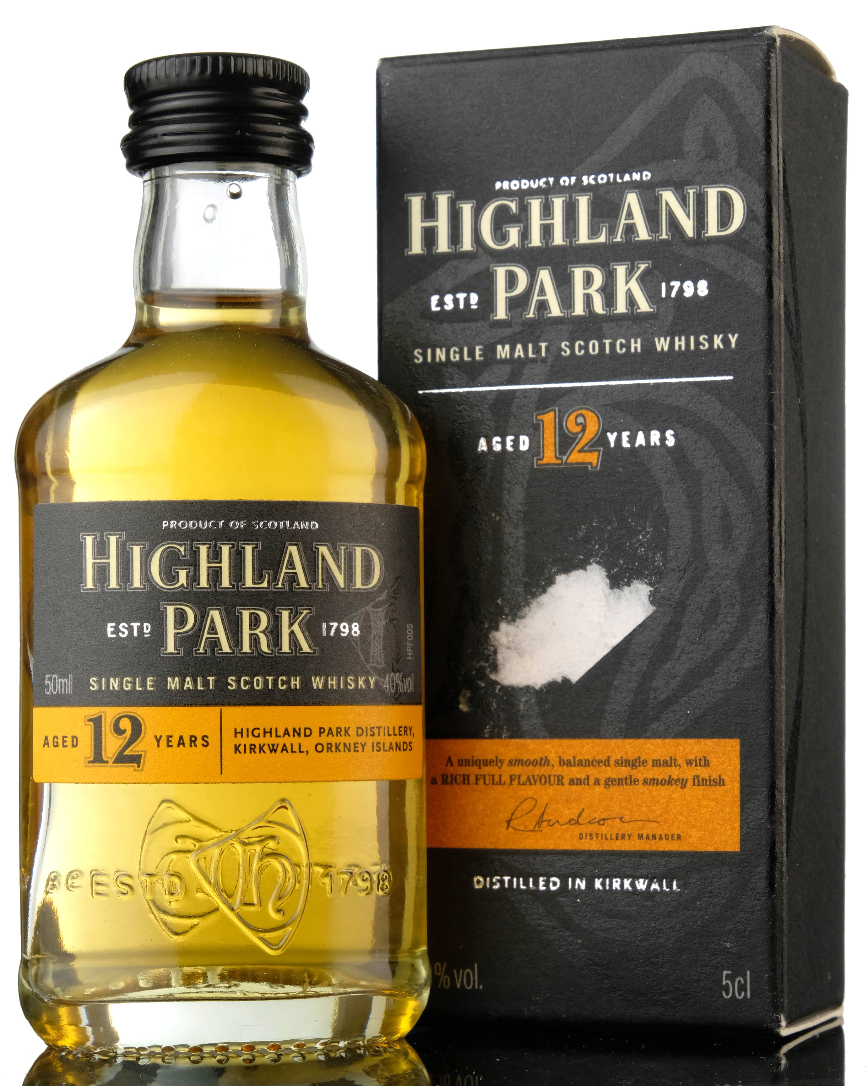 Highland Park 12 Year Old Miniature