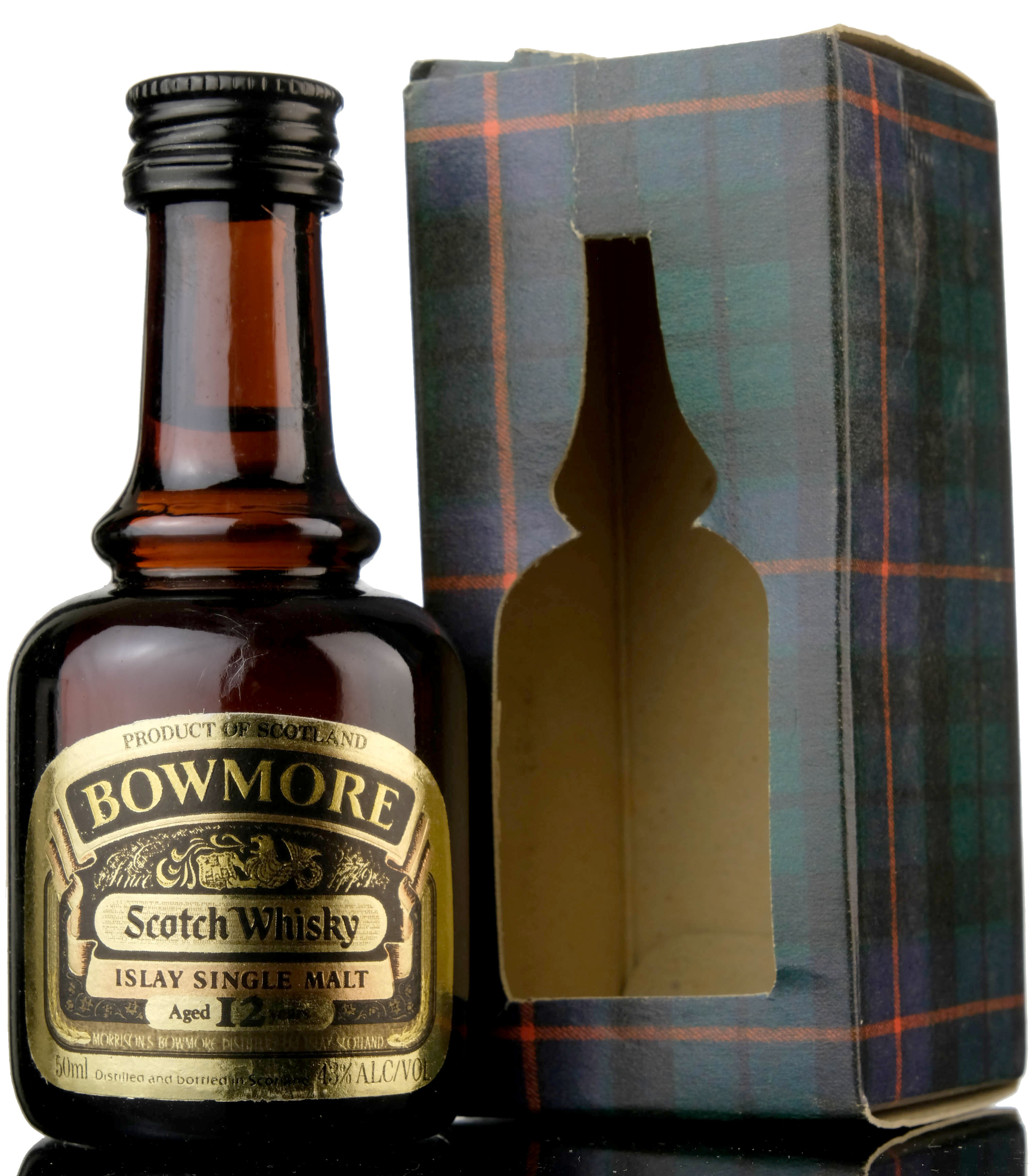 Bowmore 12 Year Old - Dumpy Miniature