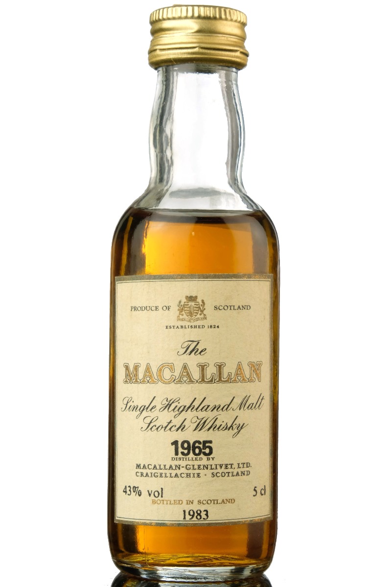 Macallan 1965-1983 Miniature