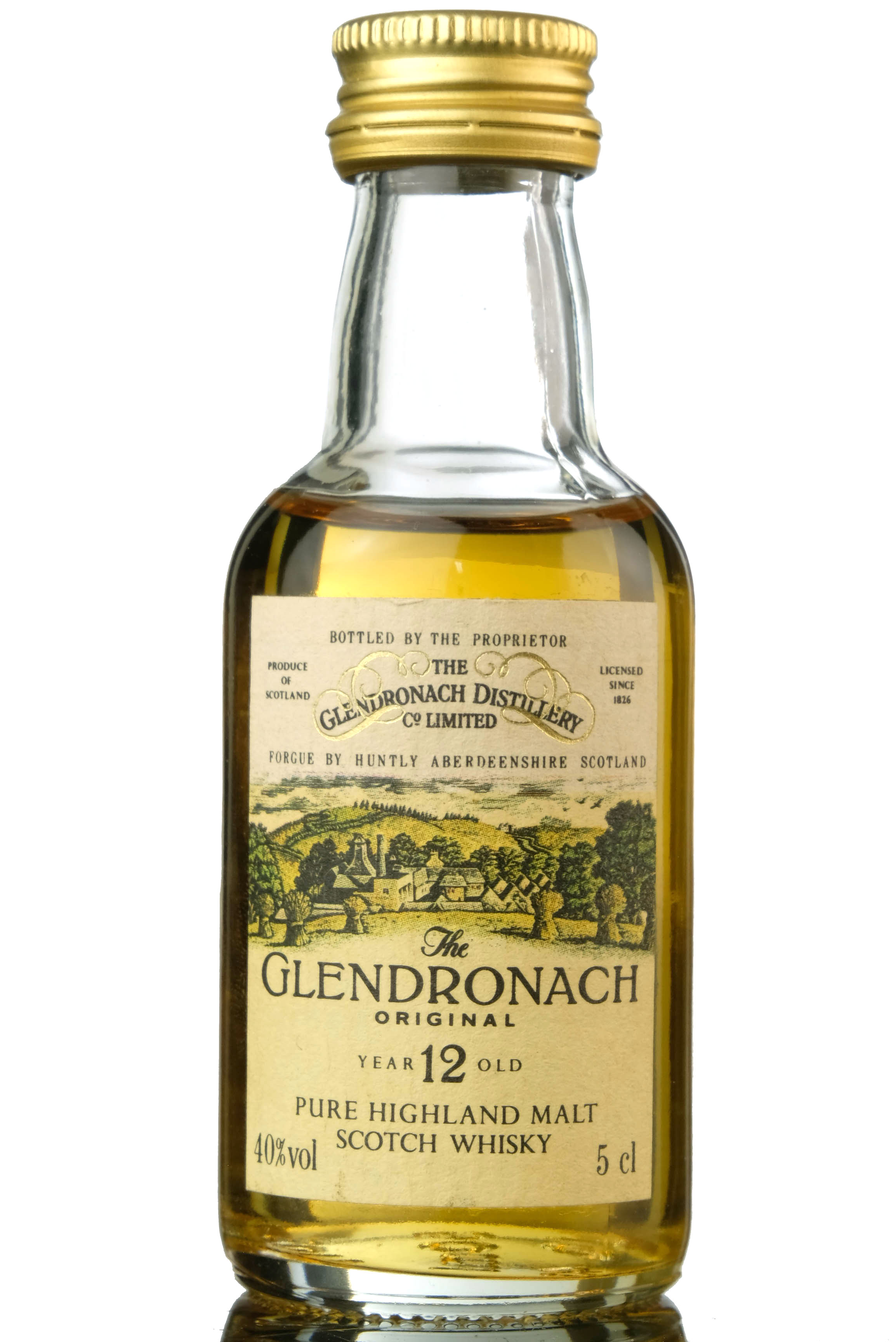 Glendronach 12 Year Old Miniature