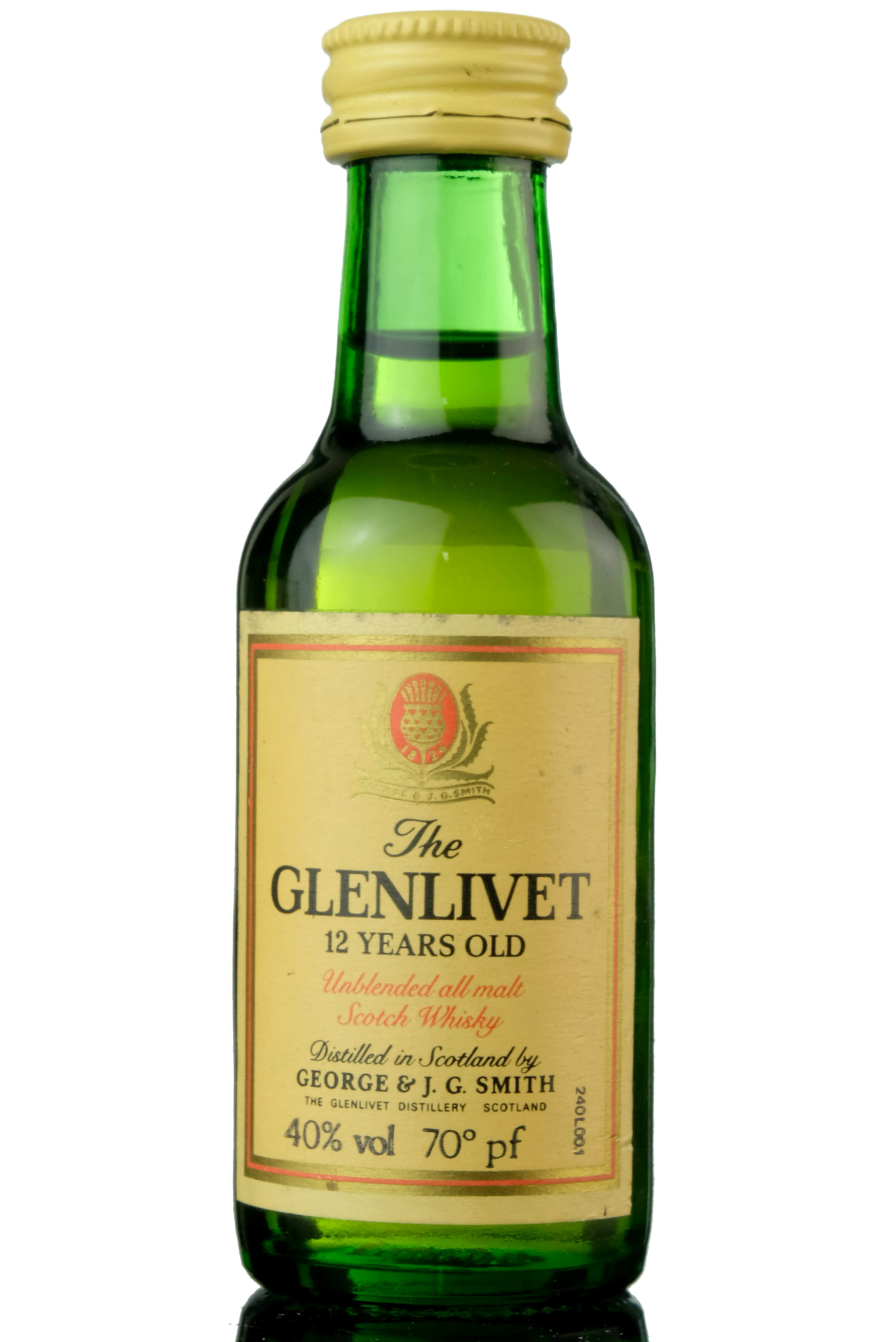 Glenlivet 12 Year Old Miniature