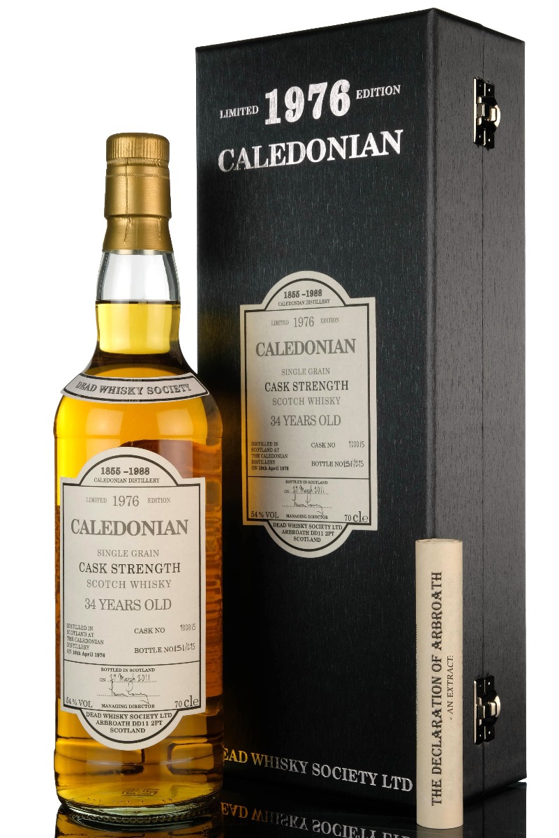 Caledonian 1976-2011 - 34 Year Old - Dead Whisky Society