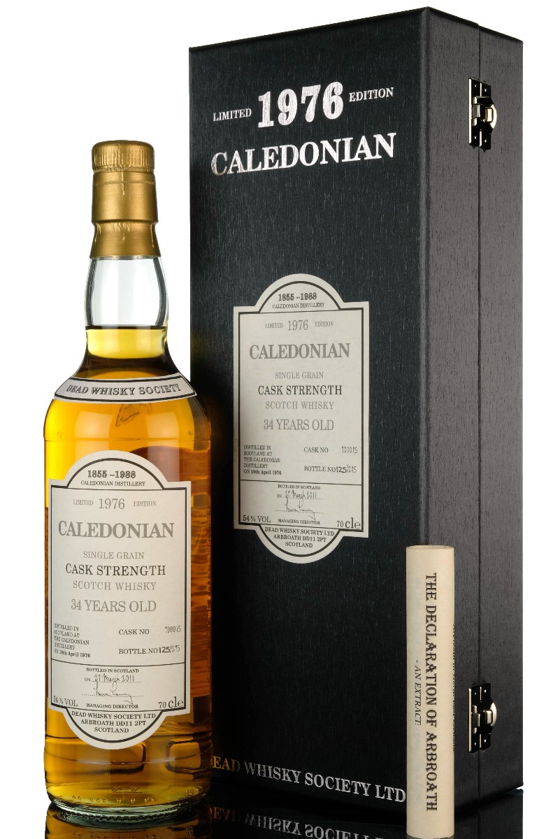 Caledonian 1976-2011 - 34 Year Old - Dead Whisky Society