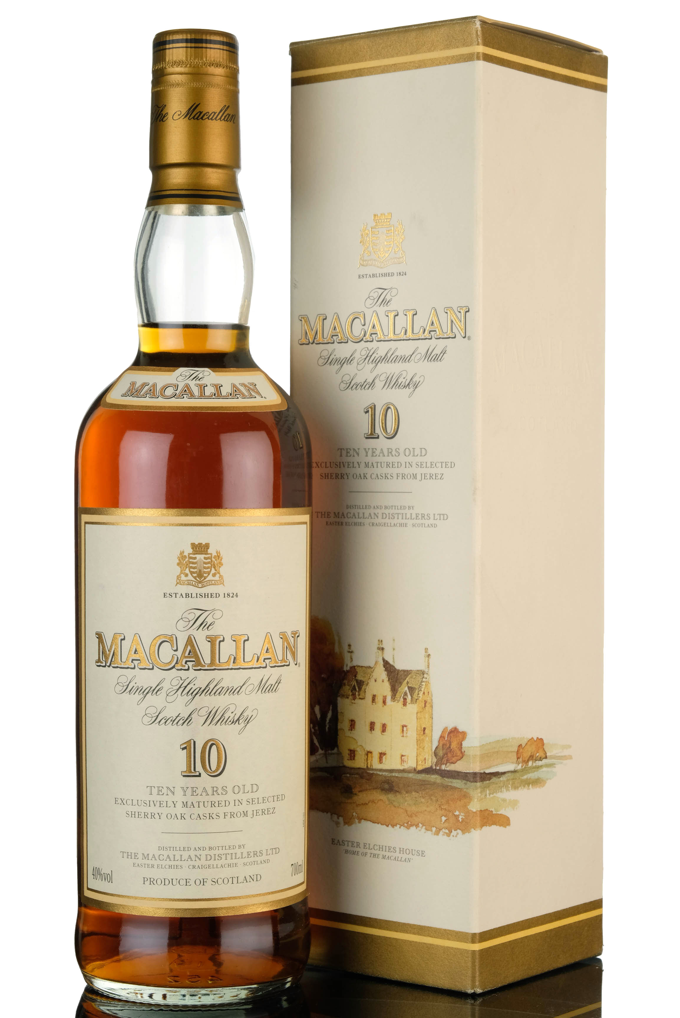 Macallan 10 Year Old - Sherry Casks - Early 2000s