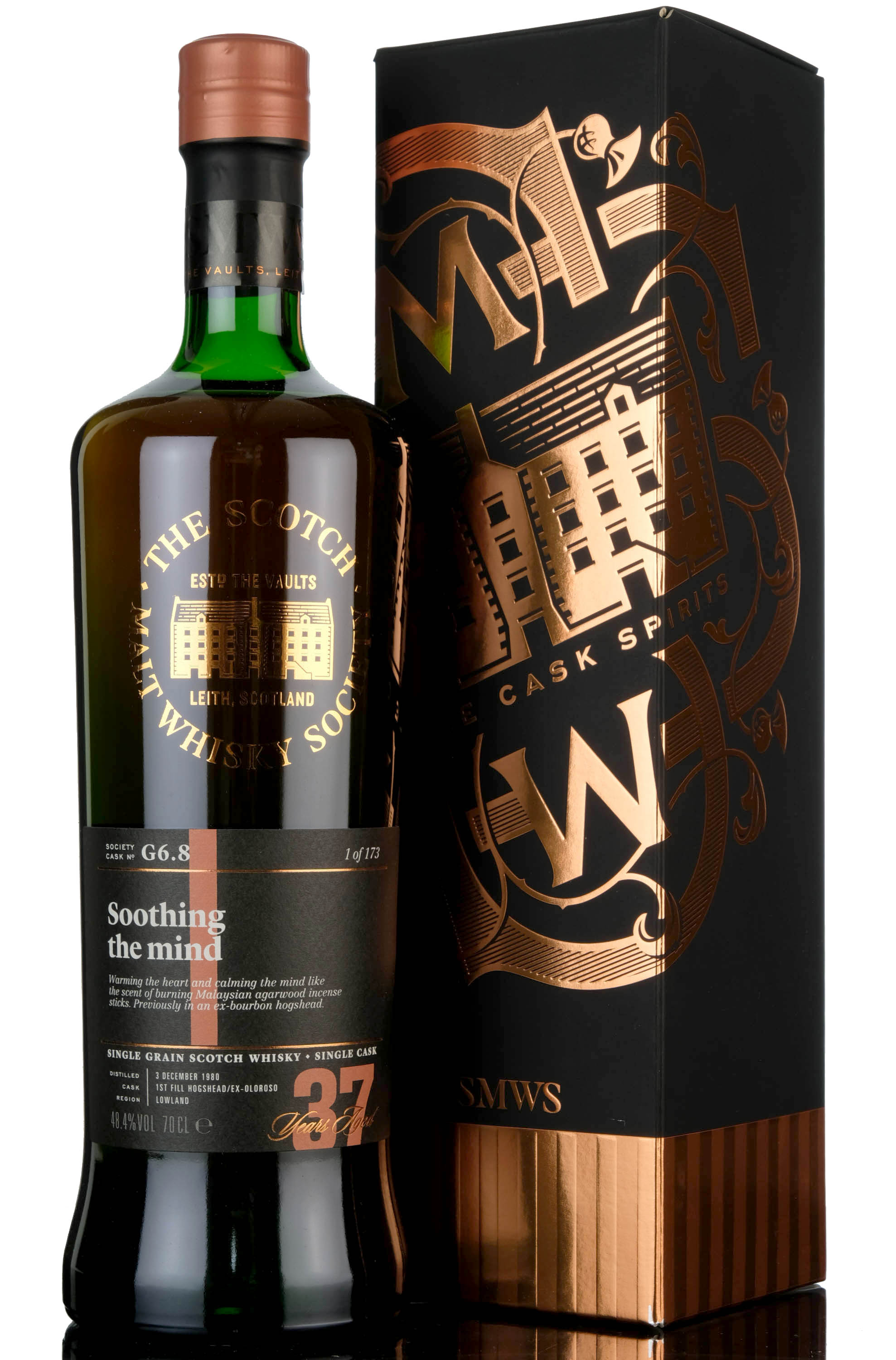 Port Dundas 1980 37 Year Old SMWS G68 Soothing The Mind