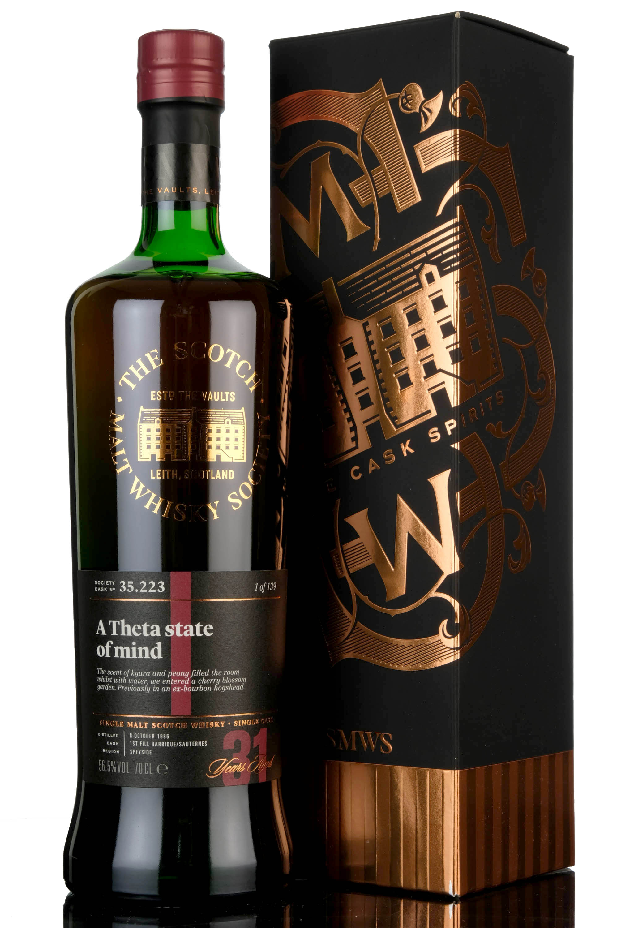 Glen Moray 1986 - 31 Year Old - SMWS 35.223 - A Theta State Of Mind